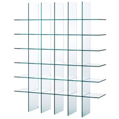 GLASS SHELVES #1 '1976', by Shiro Kuramata for Glas Italia