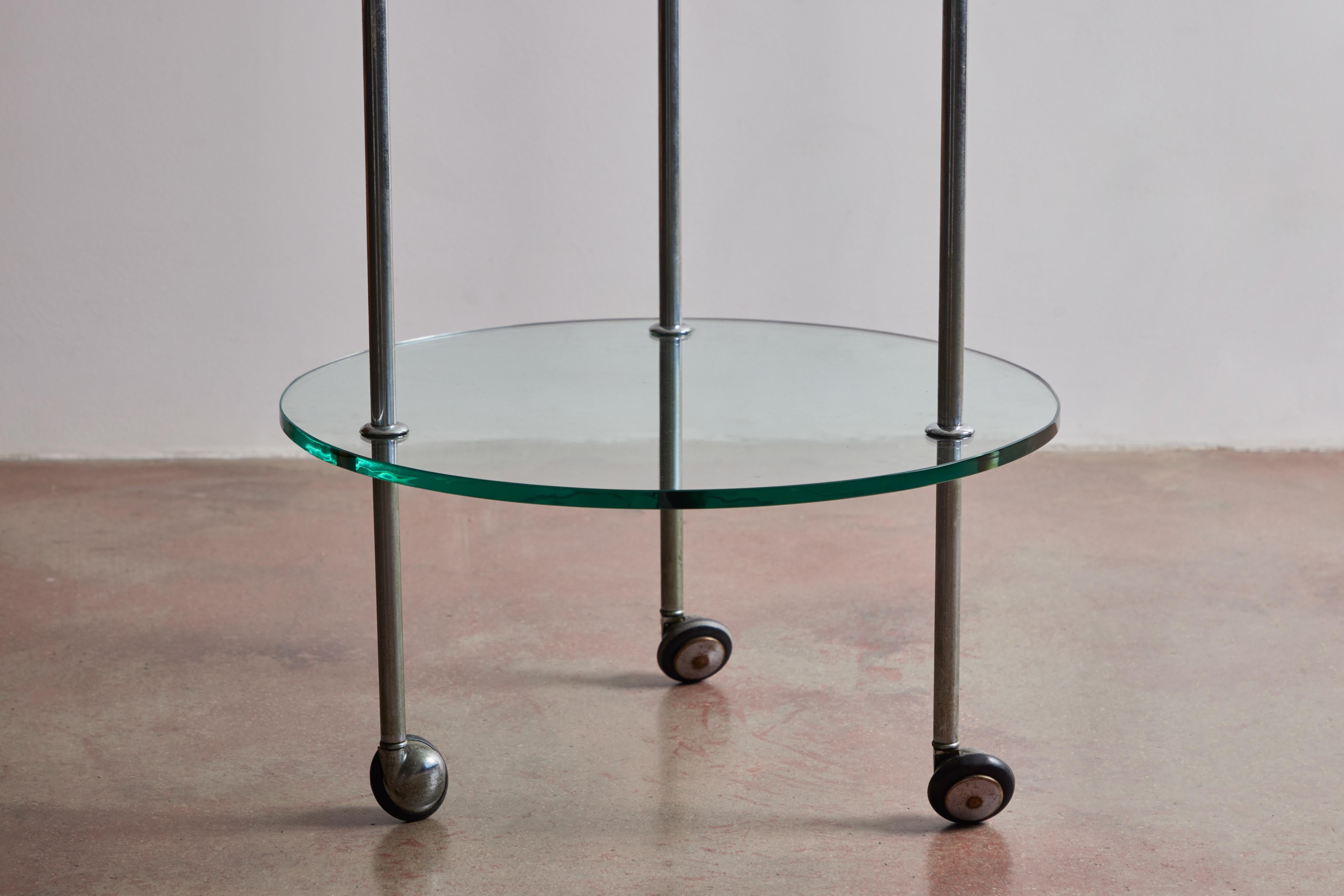 Glass Side Table by Corrado Corradi Dell'acqua for Azucena 3