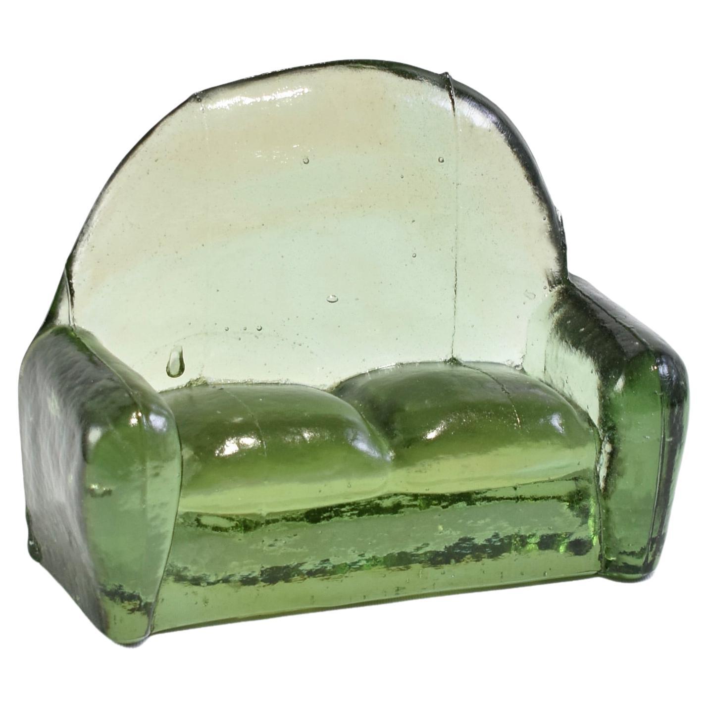 Glass Sofa Sculpture