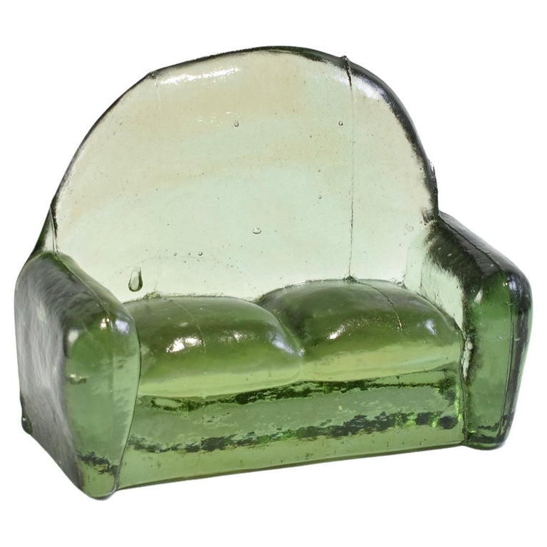 Glass Sofa Sculpture at 1stDibs