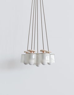 5teilige Cluster-Leuchte aus Glas von Ladies & Gentlemen Studio