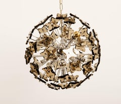 Glass Sputnik Chandelier by Fontana Arte