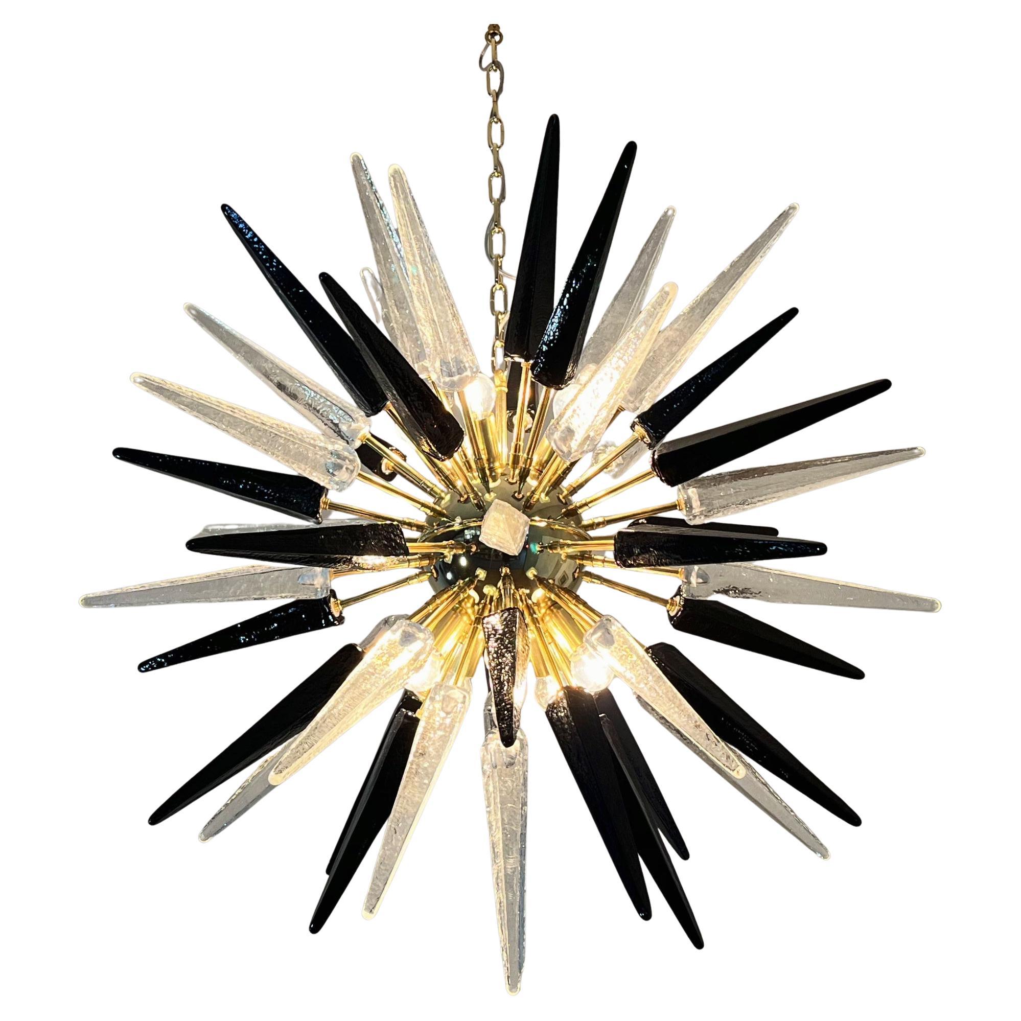 Glass Sputnik Chandelier Murano