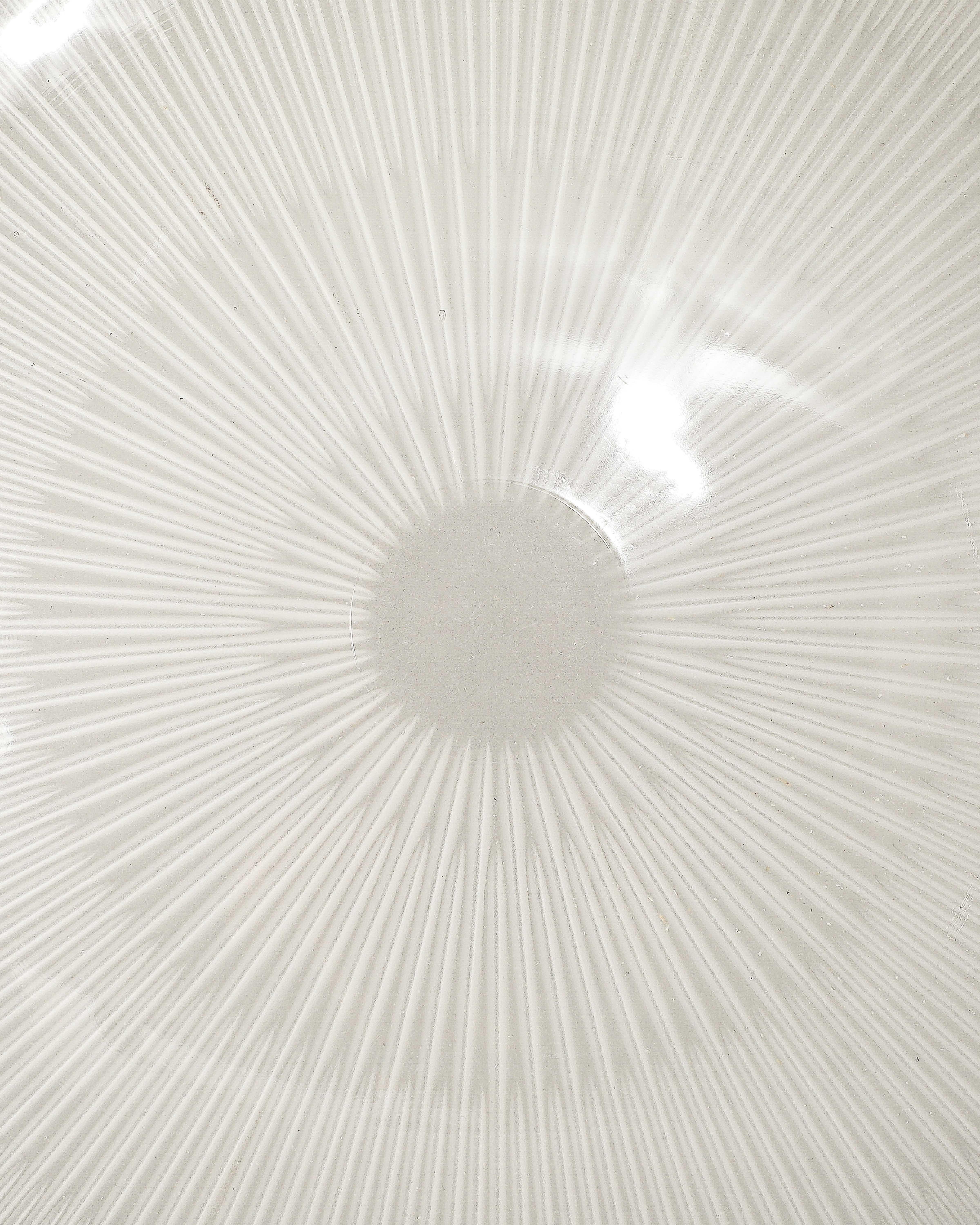 Lampada a sospensione in vetro, acciaio e smalto di B.B.P.R. per Artemide, Italia, 1950 circa. in vendita 9