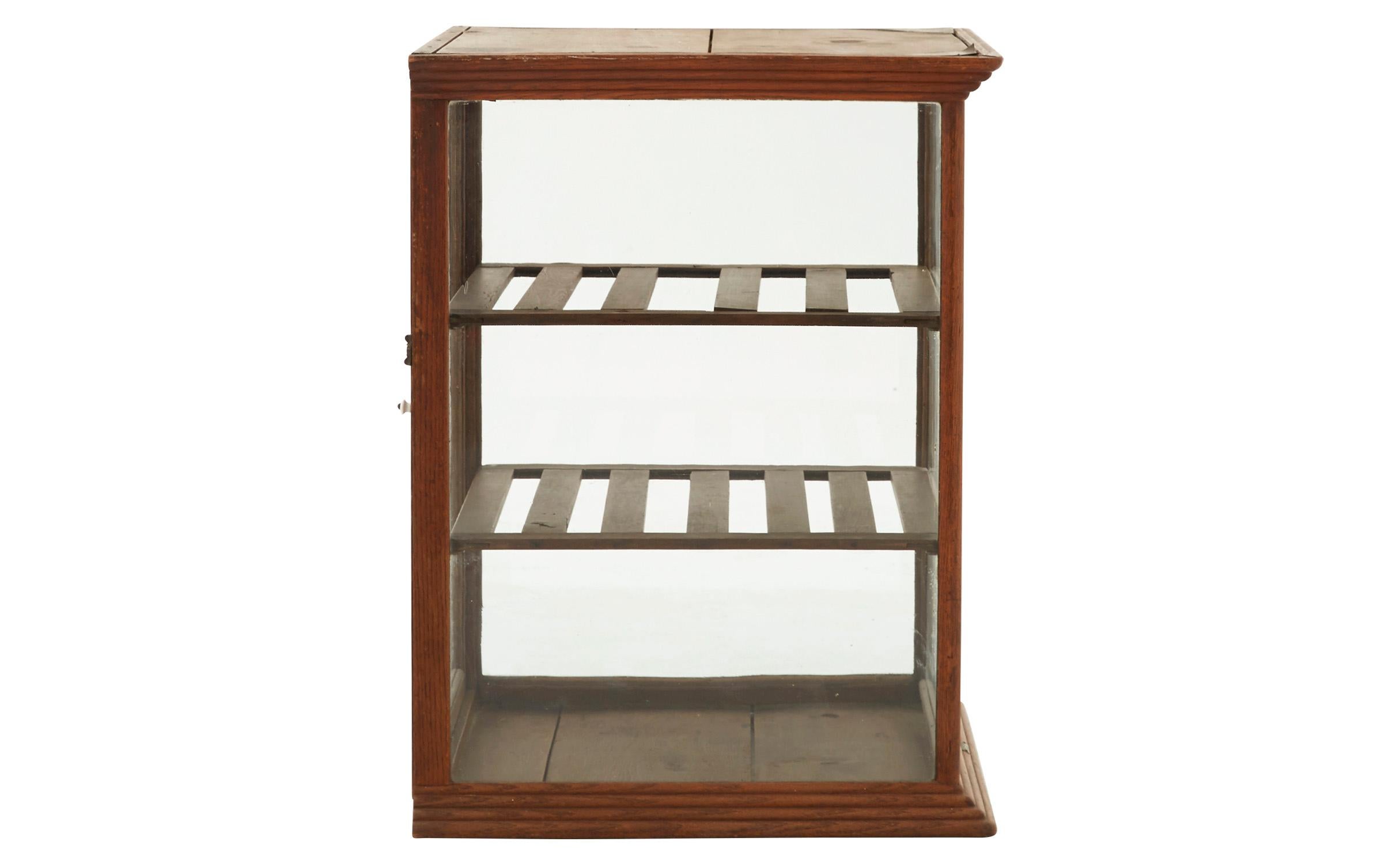 Glass Store Display Case at 1stDibs