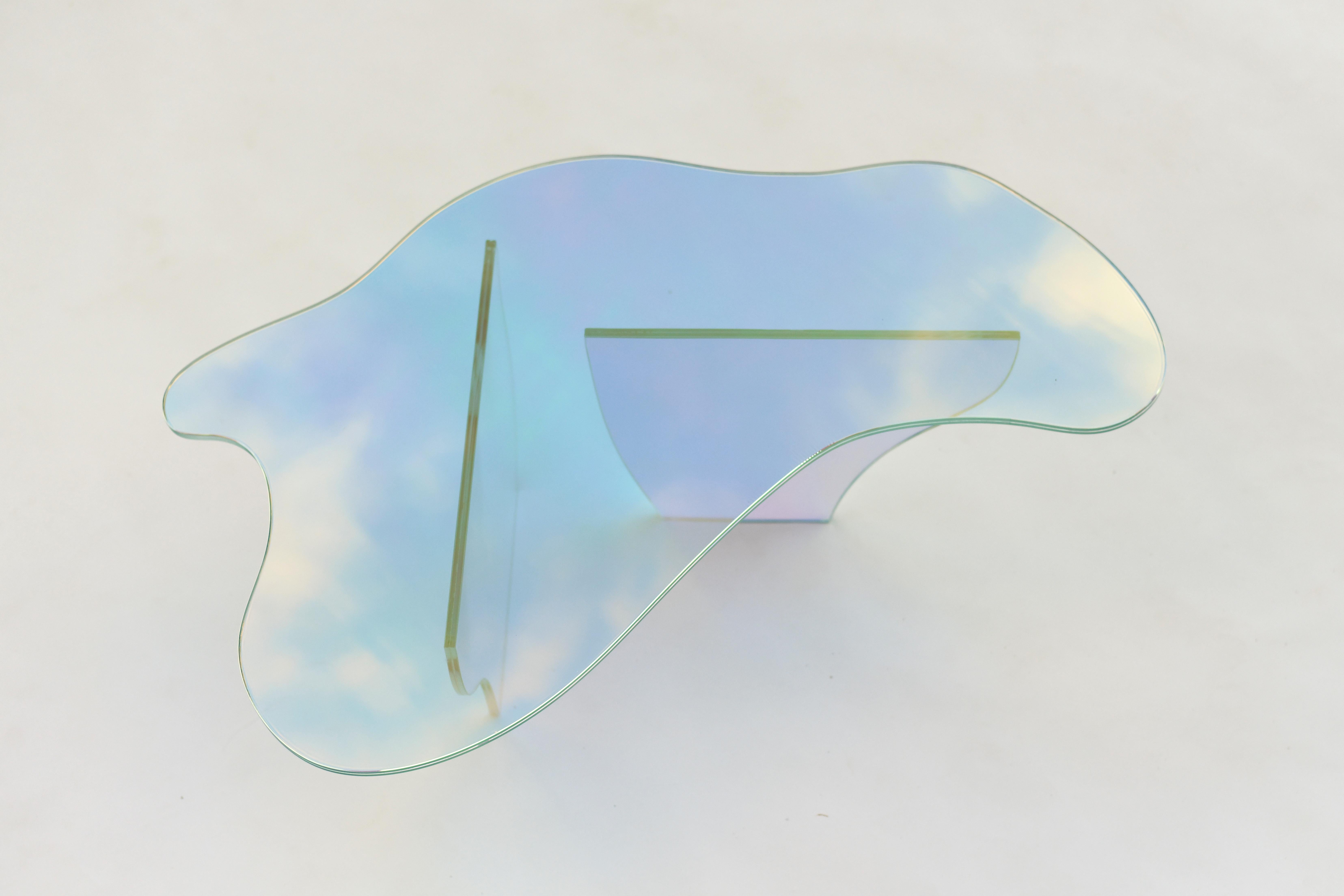 Contemporary Glass Table by Brajak Vitberg For Sale