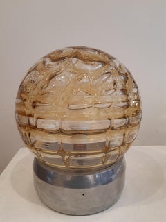 Glass Table Lamp, 1970, Netherlands