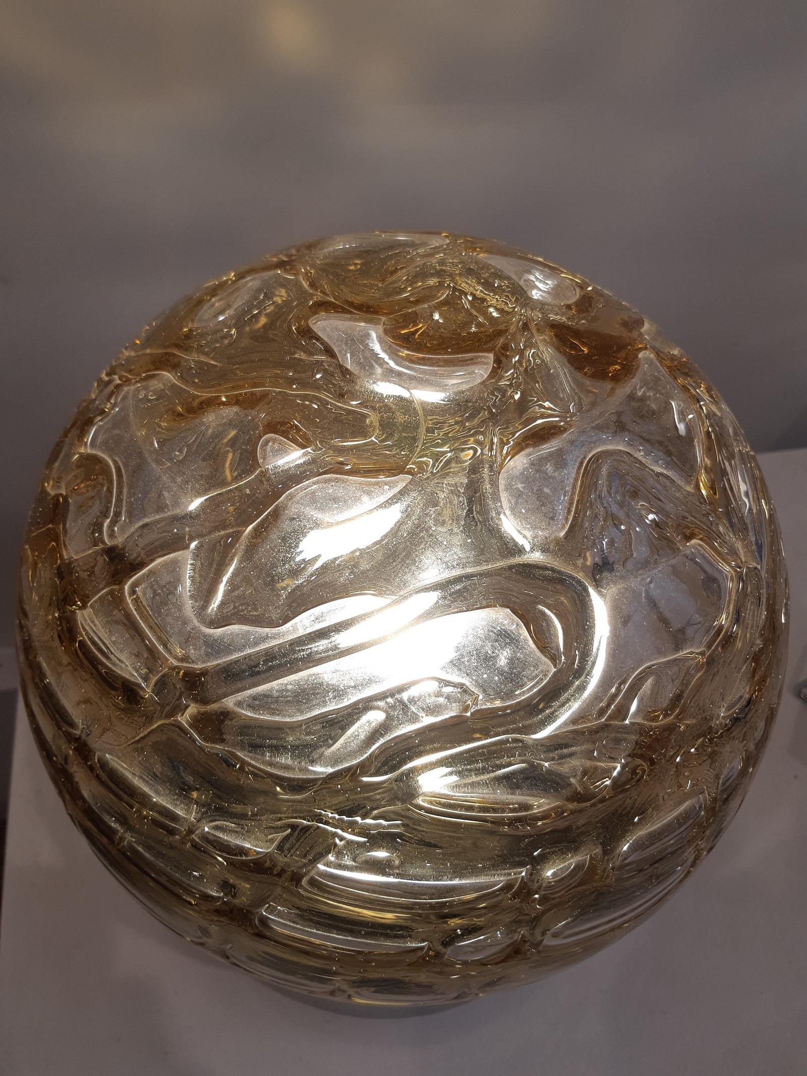 Glass Table Lamp, 1970, Netherlands For Sale 1