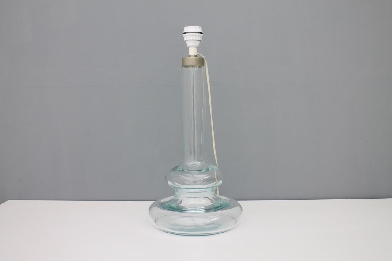Holmegaard Glass Table Lamp 1970s In Good Condition For Sale In Frankfurt / Dreieich, DE