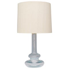 Used Holmegaard Glass Table Lamp 1970s