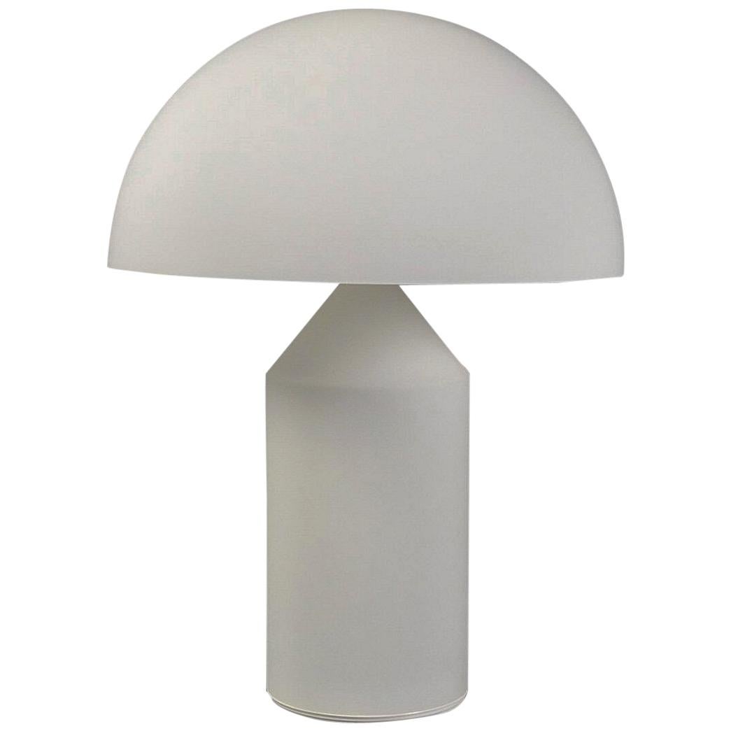 Lampe de table en verre Atollo 236 par Vico Magistretti pour Oluce