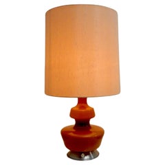 Lampe de table en verre de Rupel, Belgique pour Holmegaard, années 1960