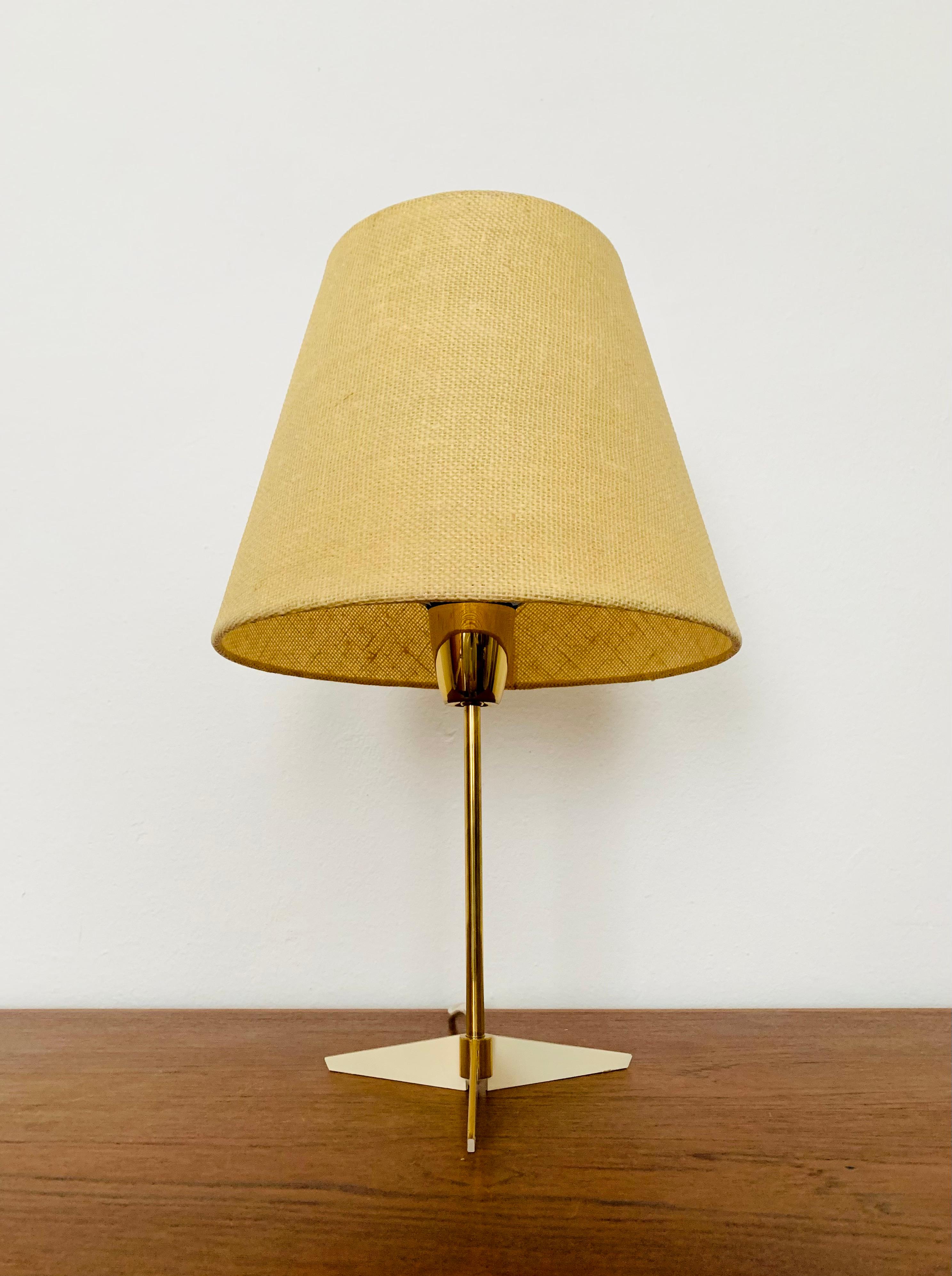 Autrichien Lampe de table en laiton en vente