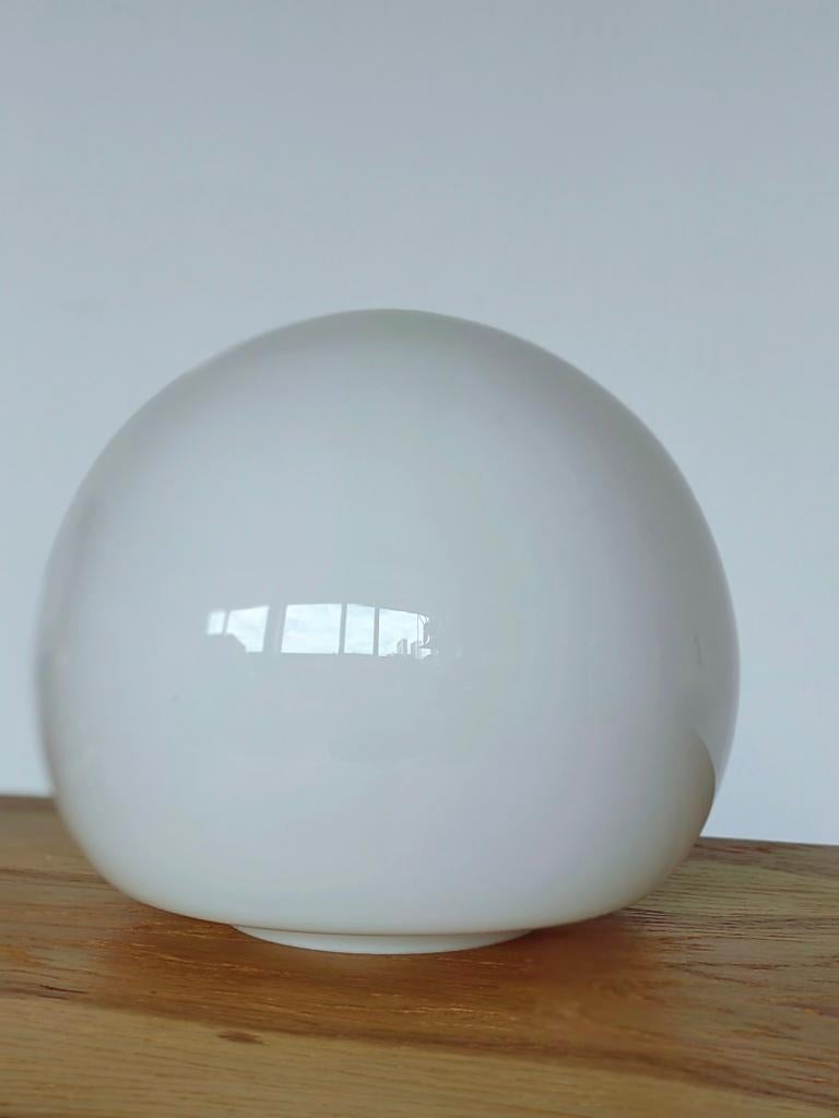 Opaline Glass Table Lamp by Karel Volf, 1970s For Sale 5