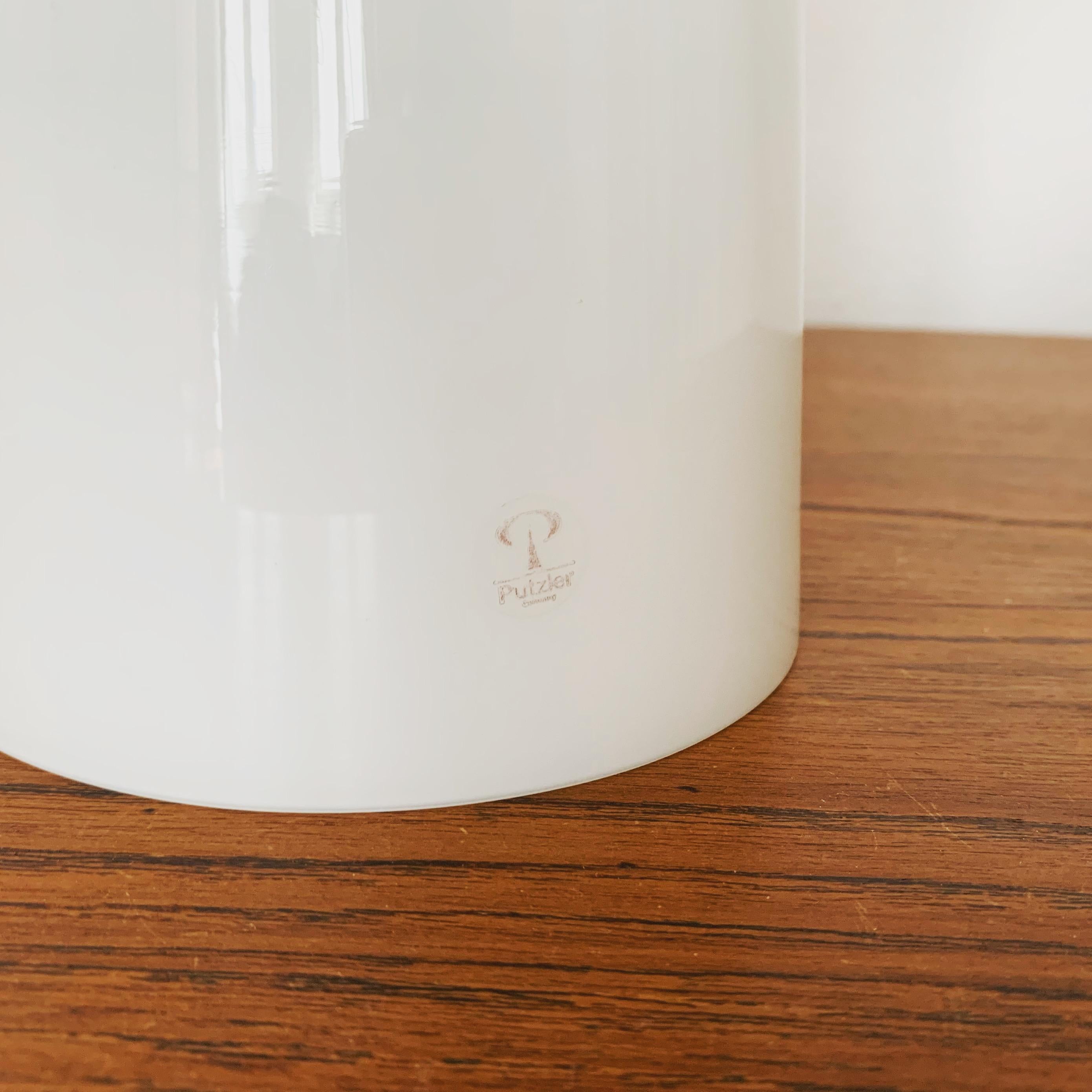 Glass Table Lamp by Peill and Putzler For Sale 8