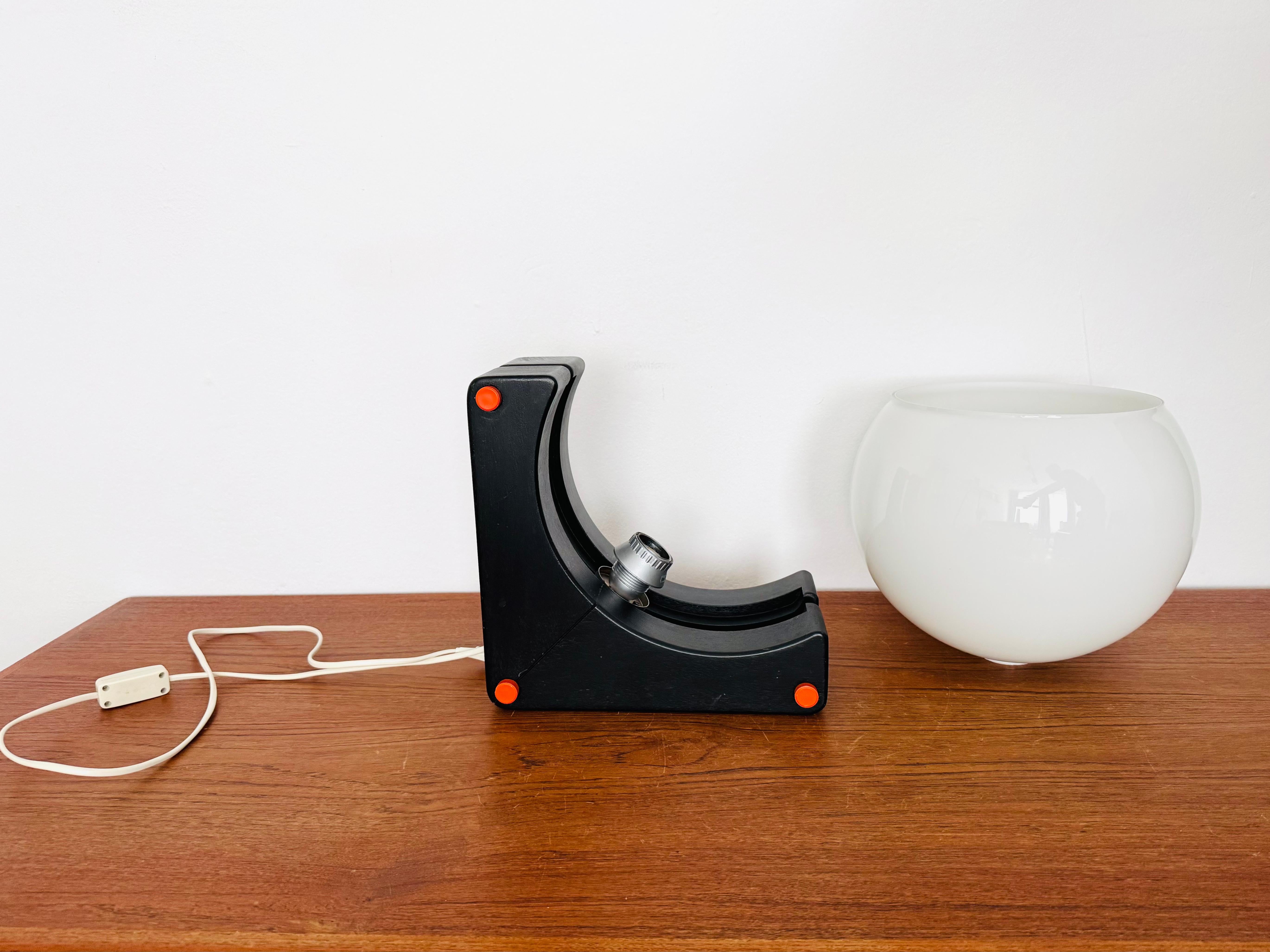 Lampe de table en verre par Temde en vente 7