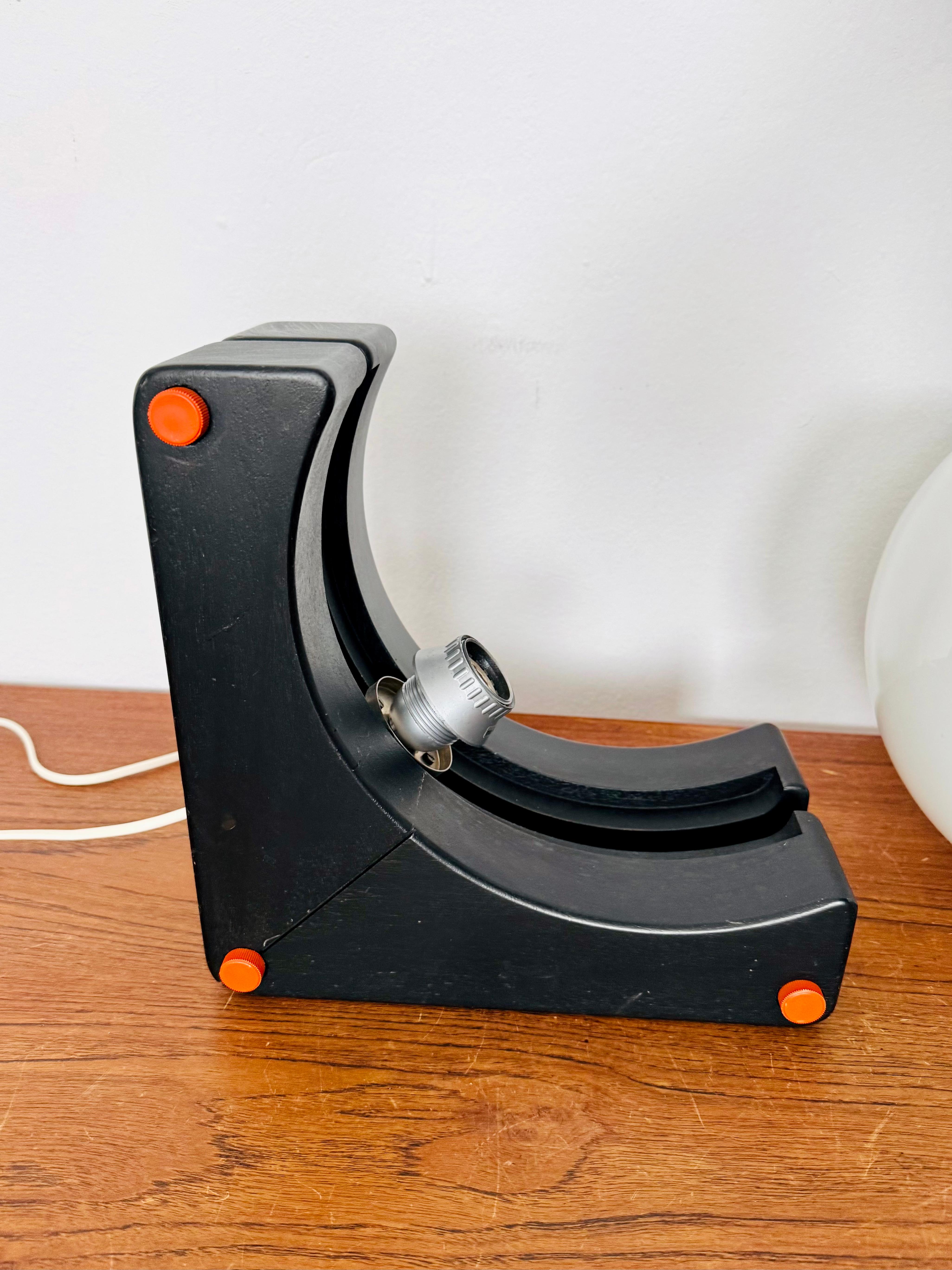 Lampe de table en verre par Temde en vente 9