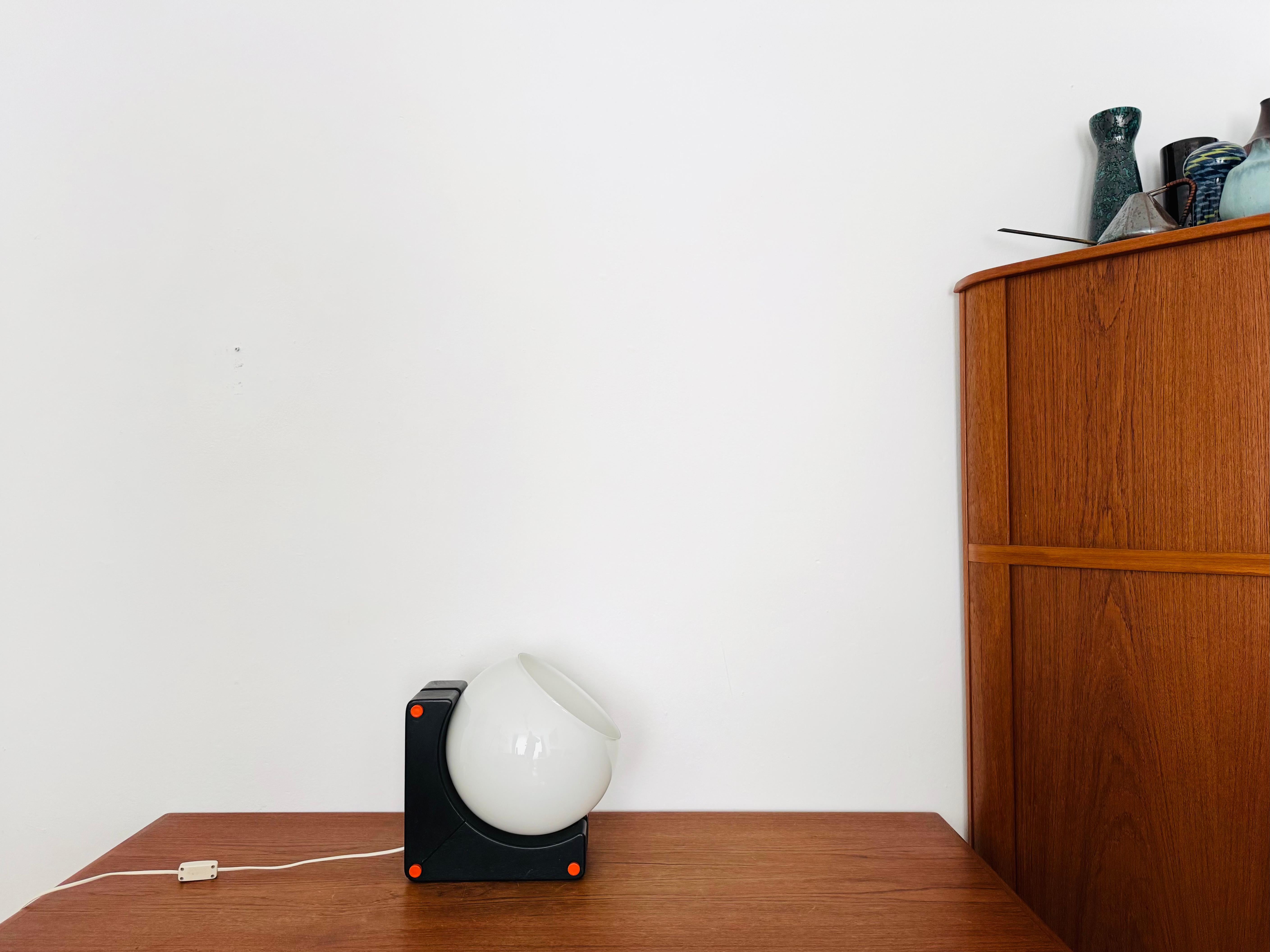 Lampe de table en verre par Temde en vente 1
