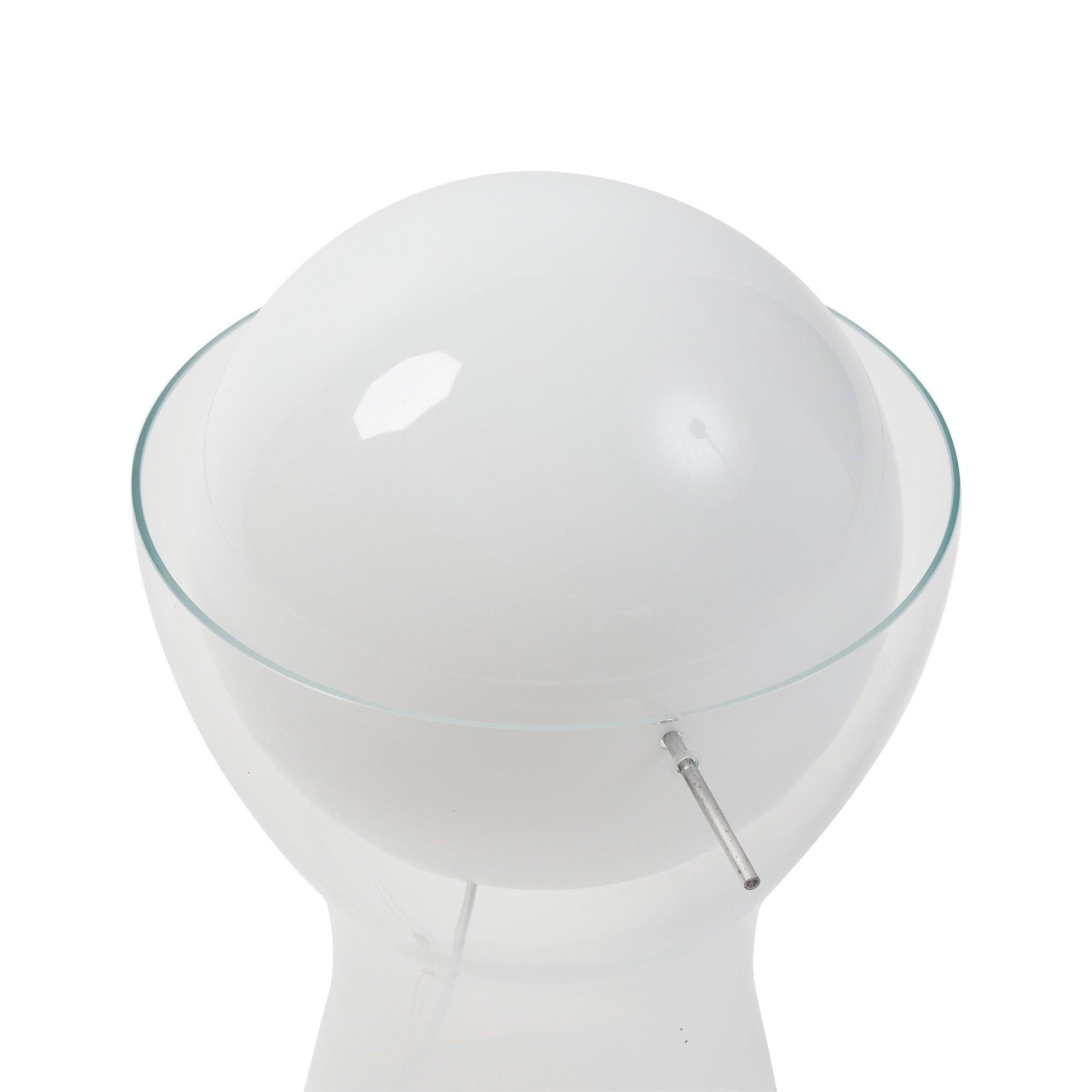 Contemporary Glass Table Lamp For Sale
