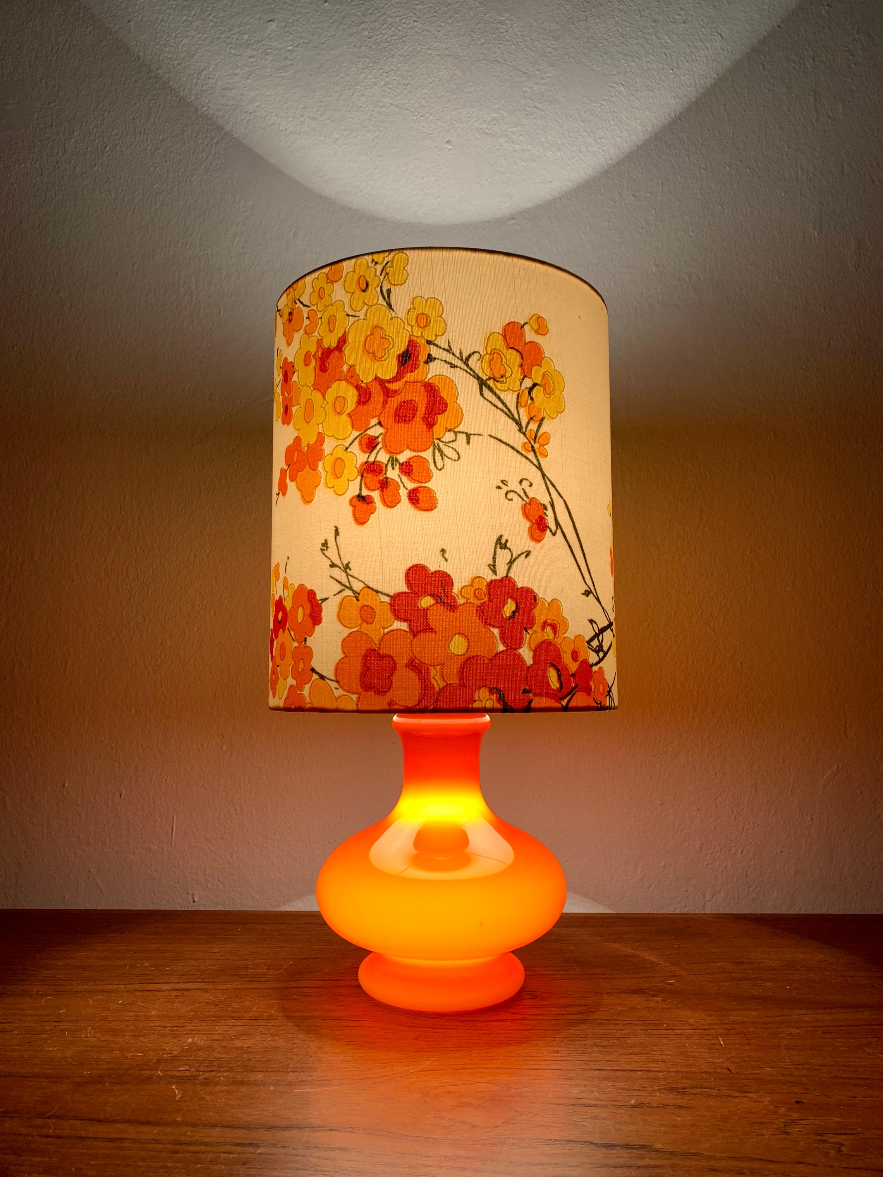 Glass Table Lamp For Sale 2