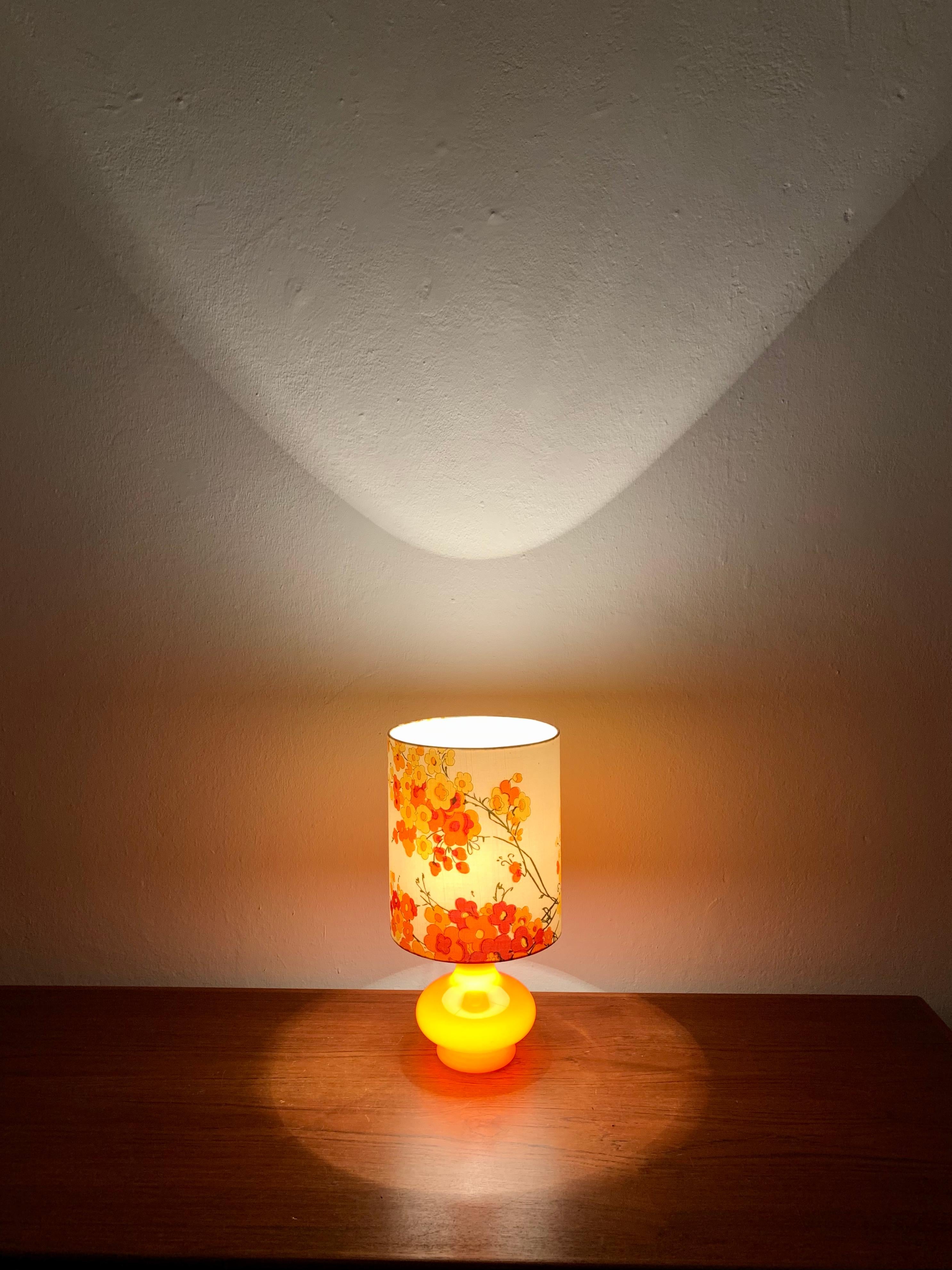 Glass Table Lamp For Sale 2
