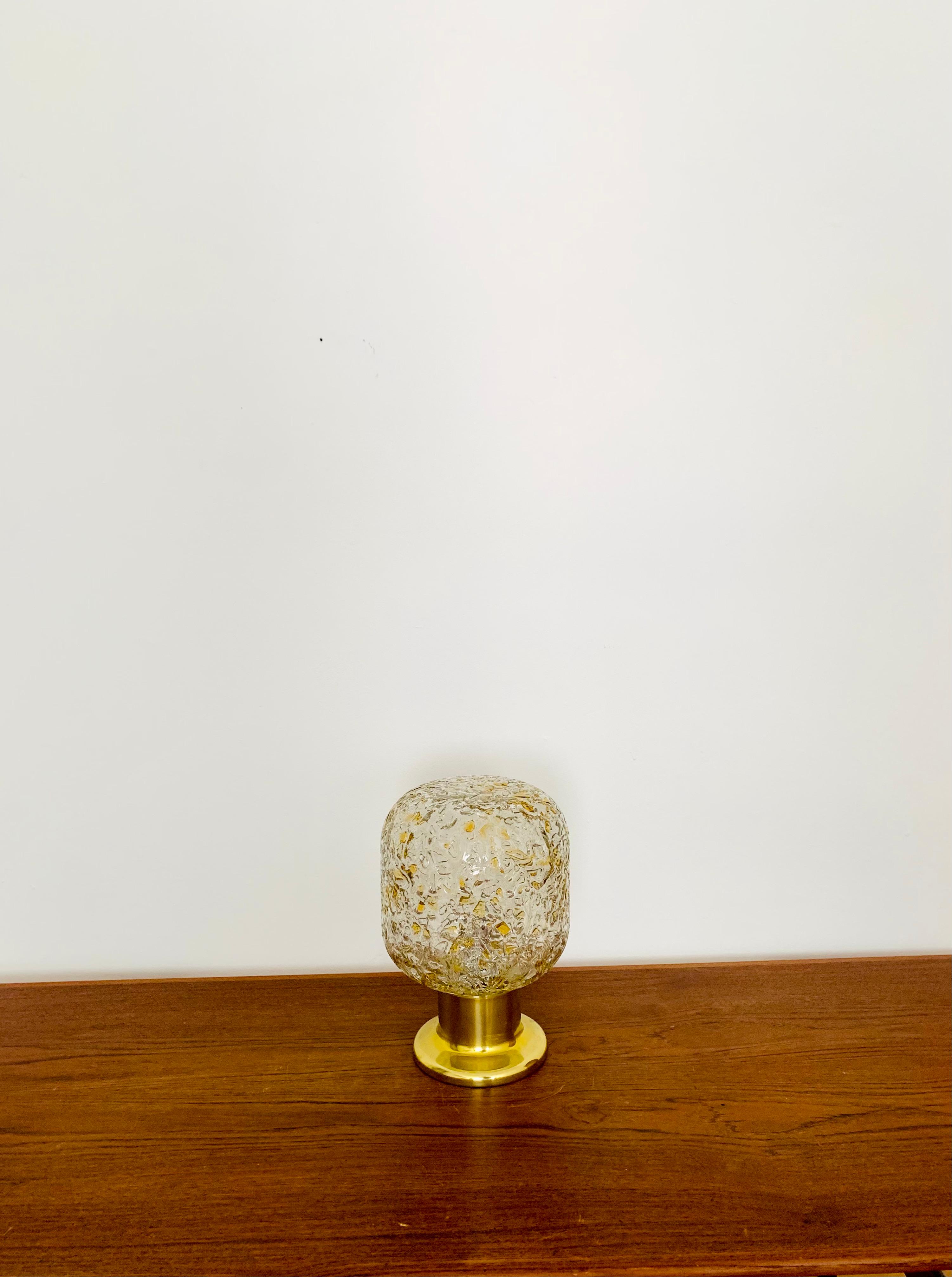 Lámpara de mesa de cristal de Doria en Bueno estado para la venta en München, DE