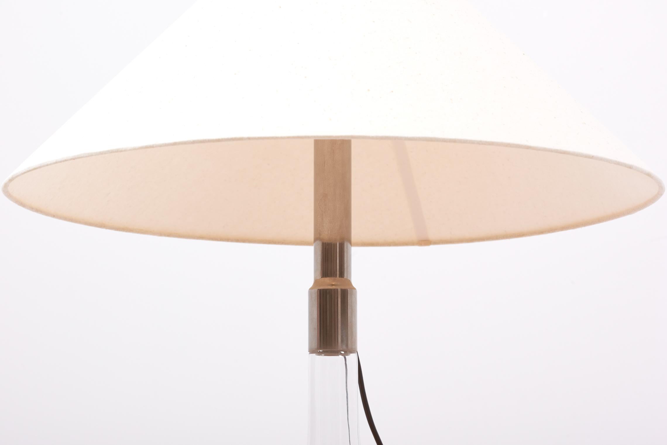 Fabric Glass Table Lamp ML3 by Ingo Maurer, Germany, 1960s For Sale