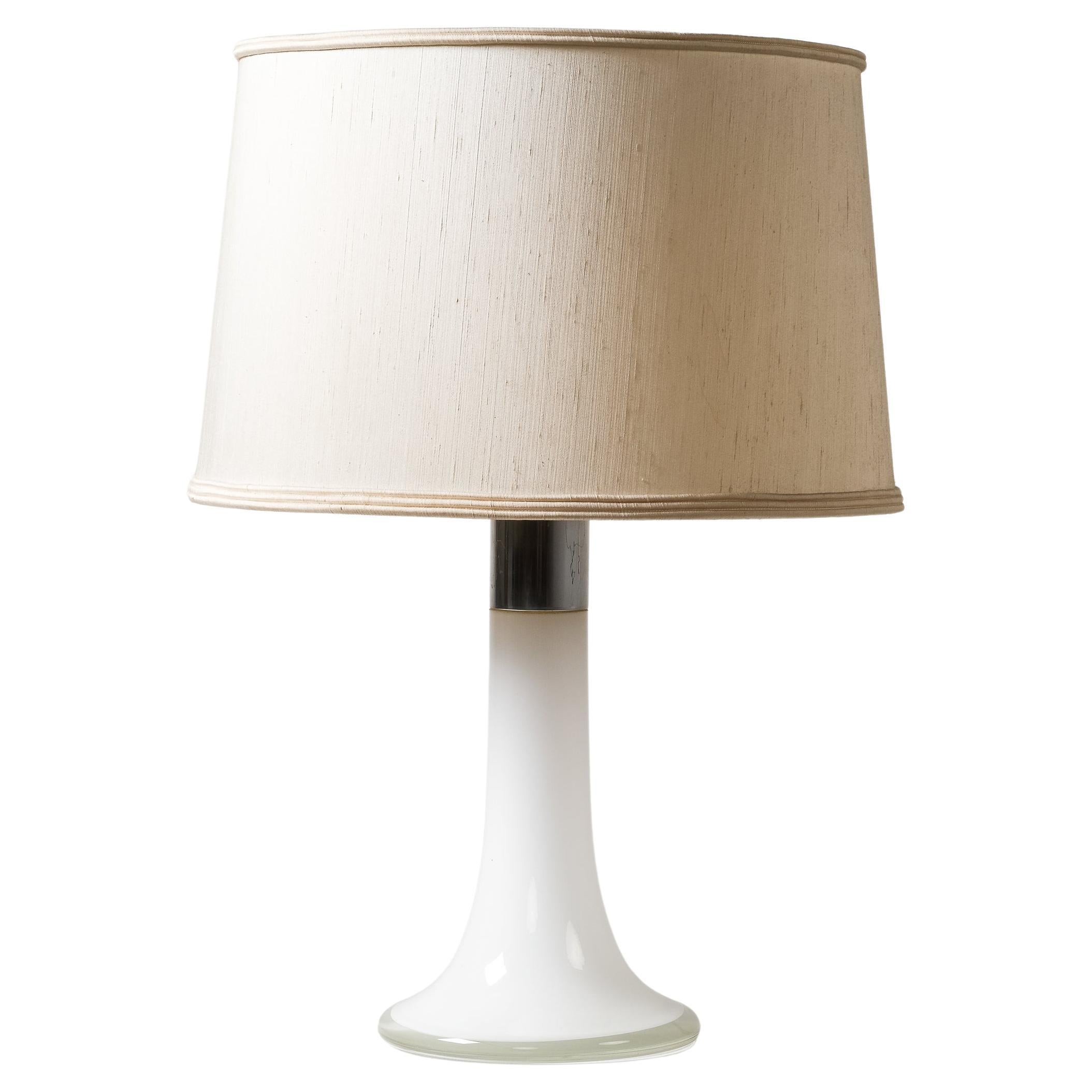 Lampada da tavolo in vetro Model 46-017 di Lisa Johansson-Pape per Orno, Finlandia, anni '60