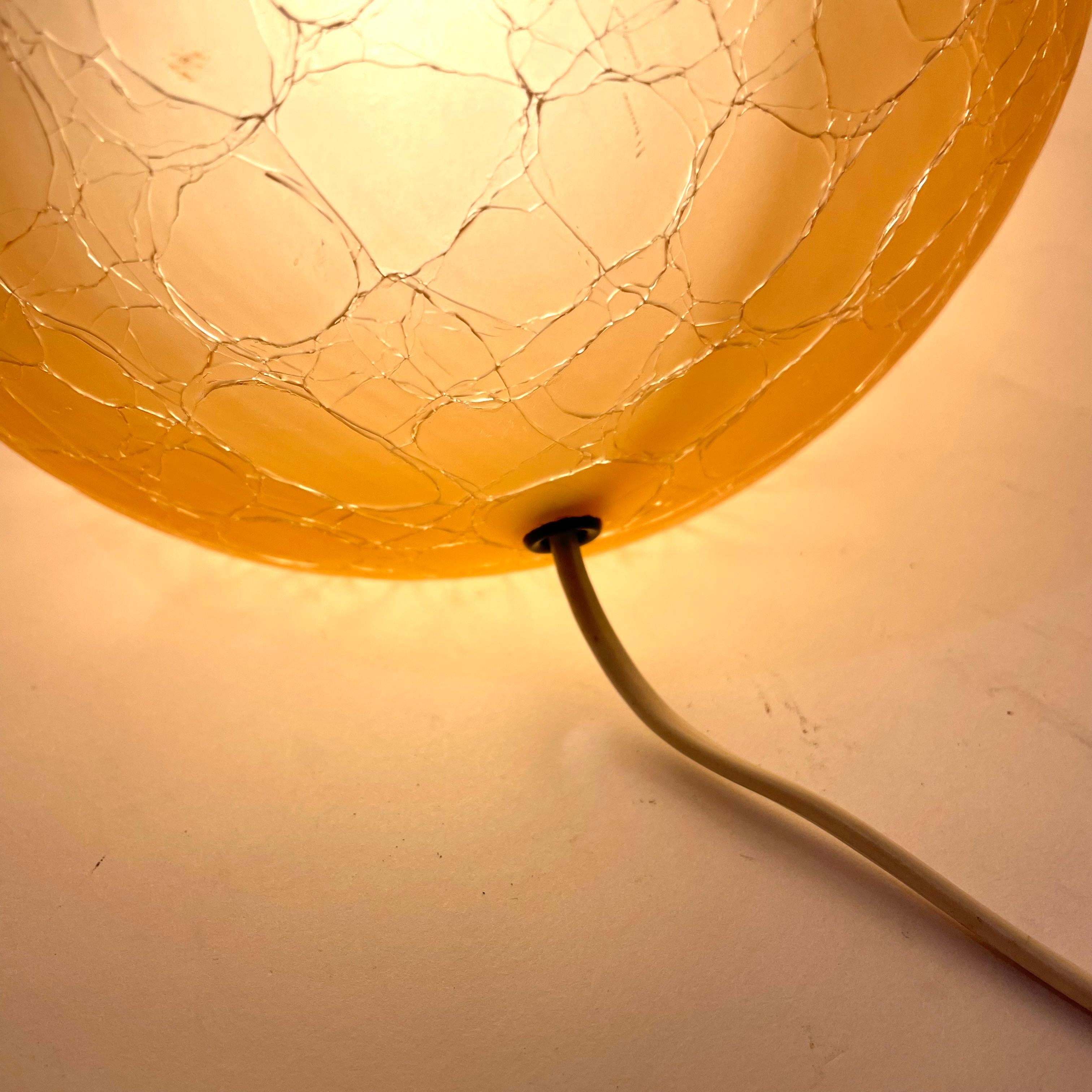 Lampe de bureau en verre à double éclairage élégant. Art déco, années 1930 en vente 6