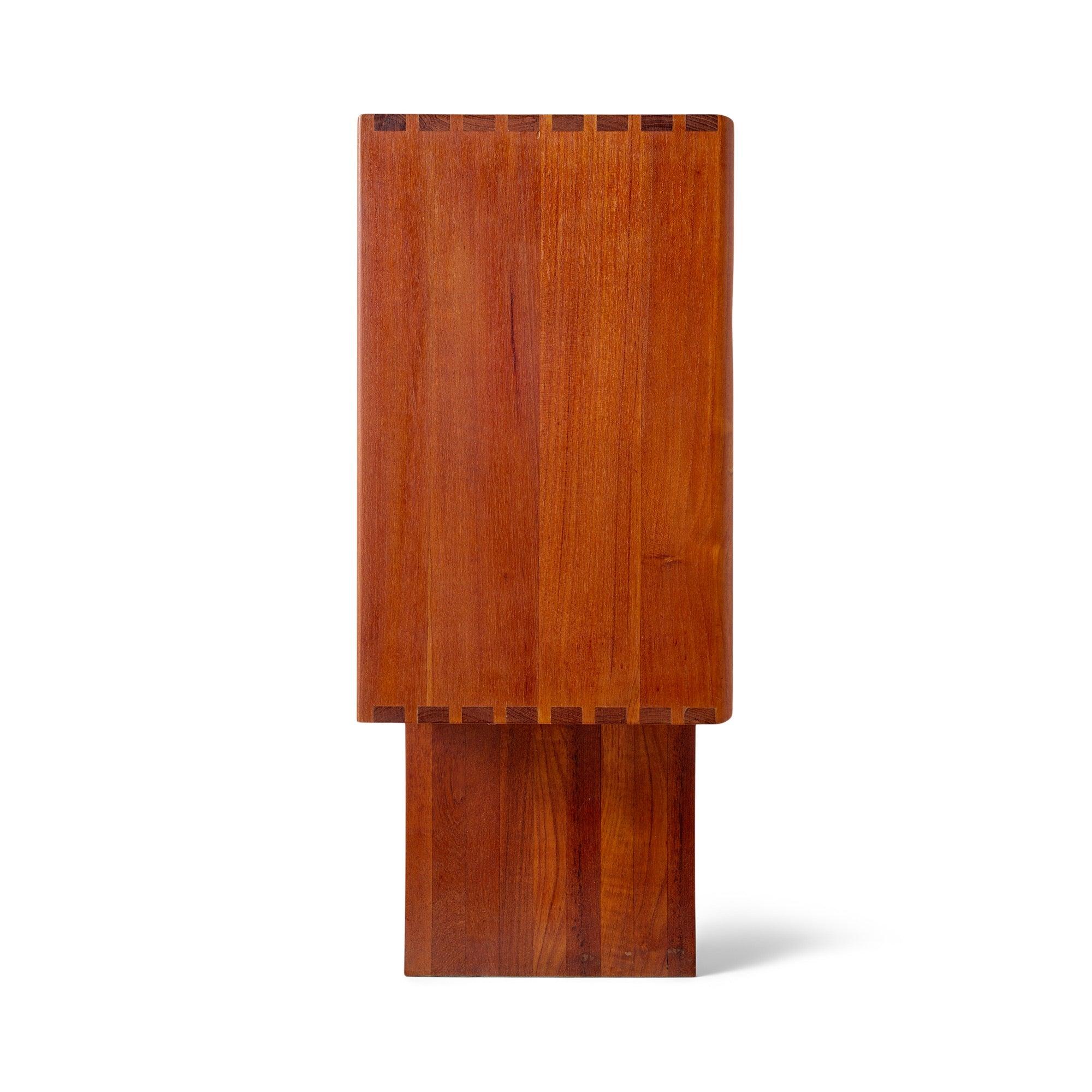 Danese Mobile in vetro e teak di Johannes Aasbjerg, anni '60 in vendita