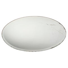 Glass Top, Centerpiece, Beveled Mirror, Early 20th Century.