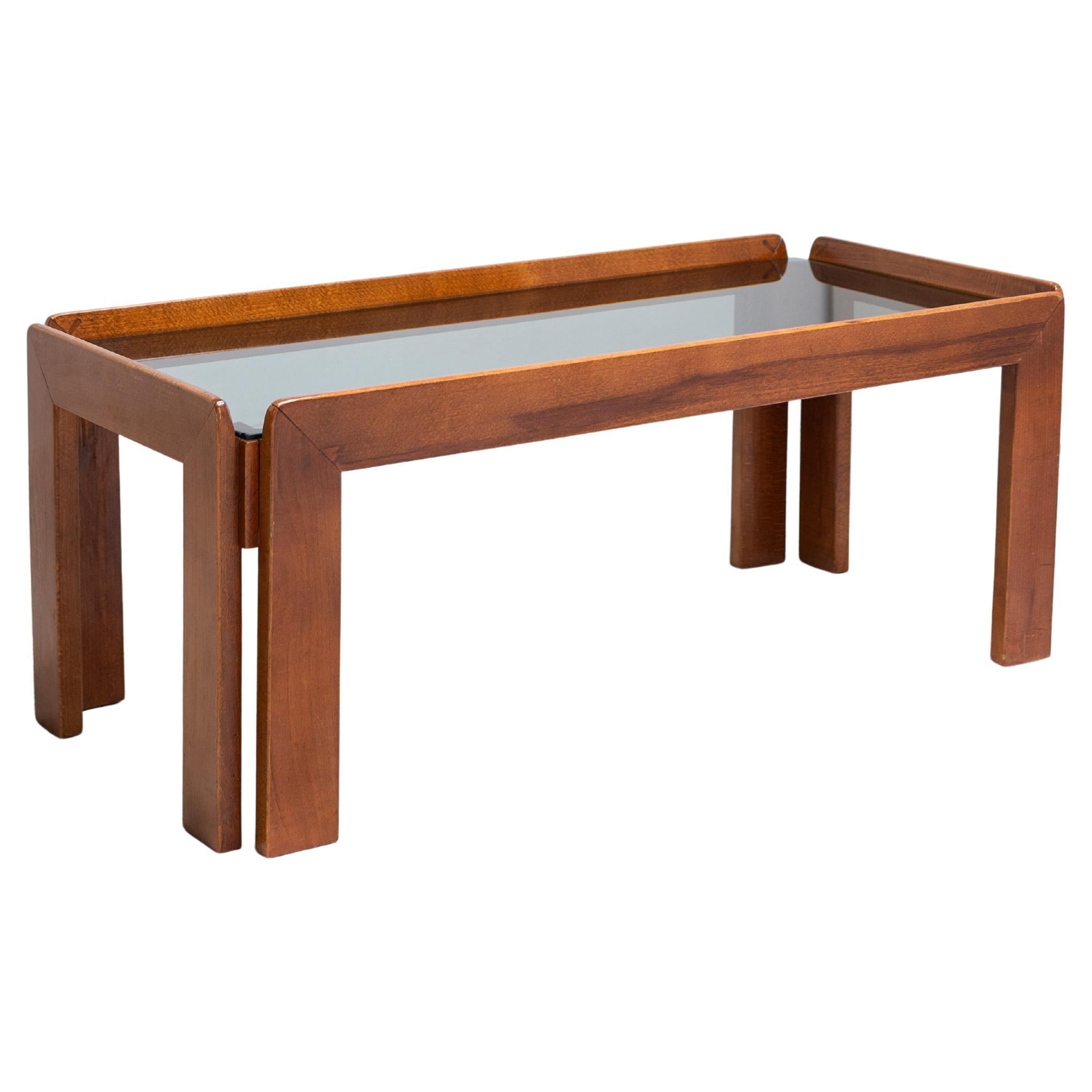 Table basse en verre, Afra & Tobia Scarpa, Italie, années 1960