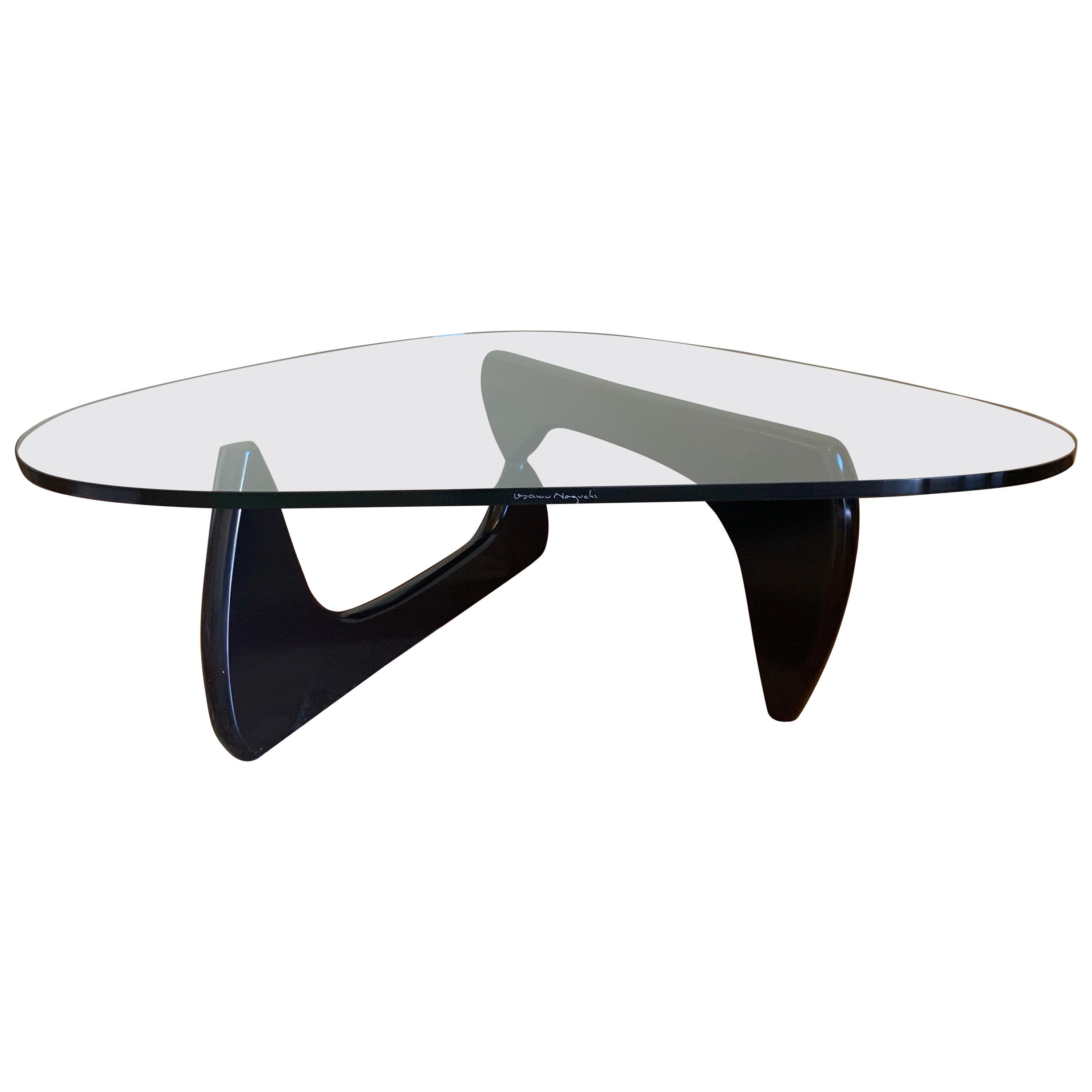 Glass Top Coffee Table by Isamu Noguchi for Herman Miller