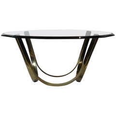 Glass Top Coffee Table by Tri-Mark