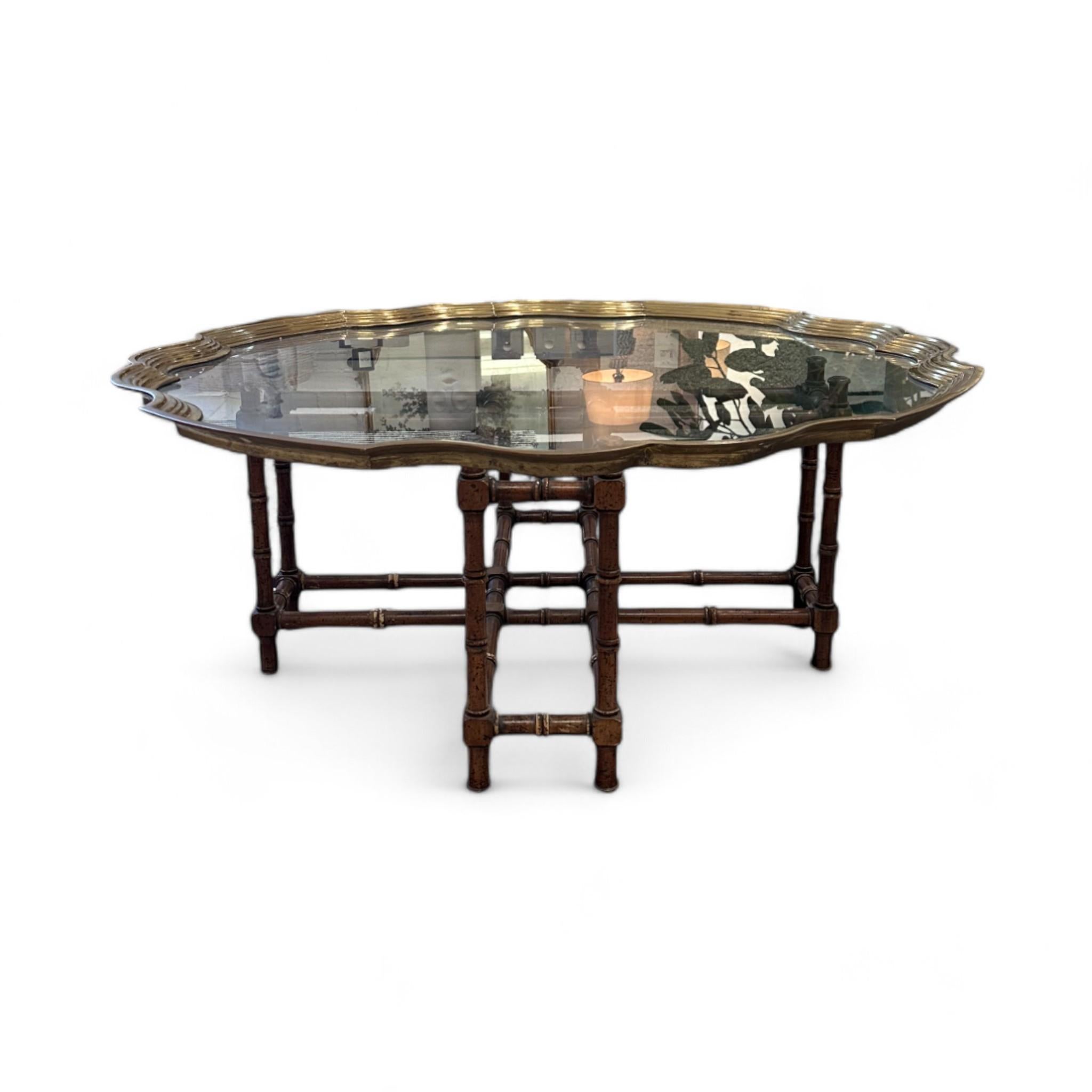 Unknown Glass Top Coffee Table