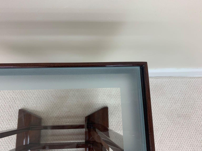 Speed Band Table Glass Top Machine Age Art Deco Speed Band Side Table For Sale at ...