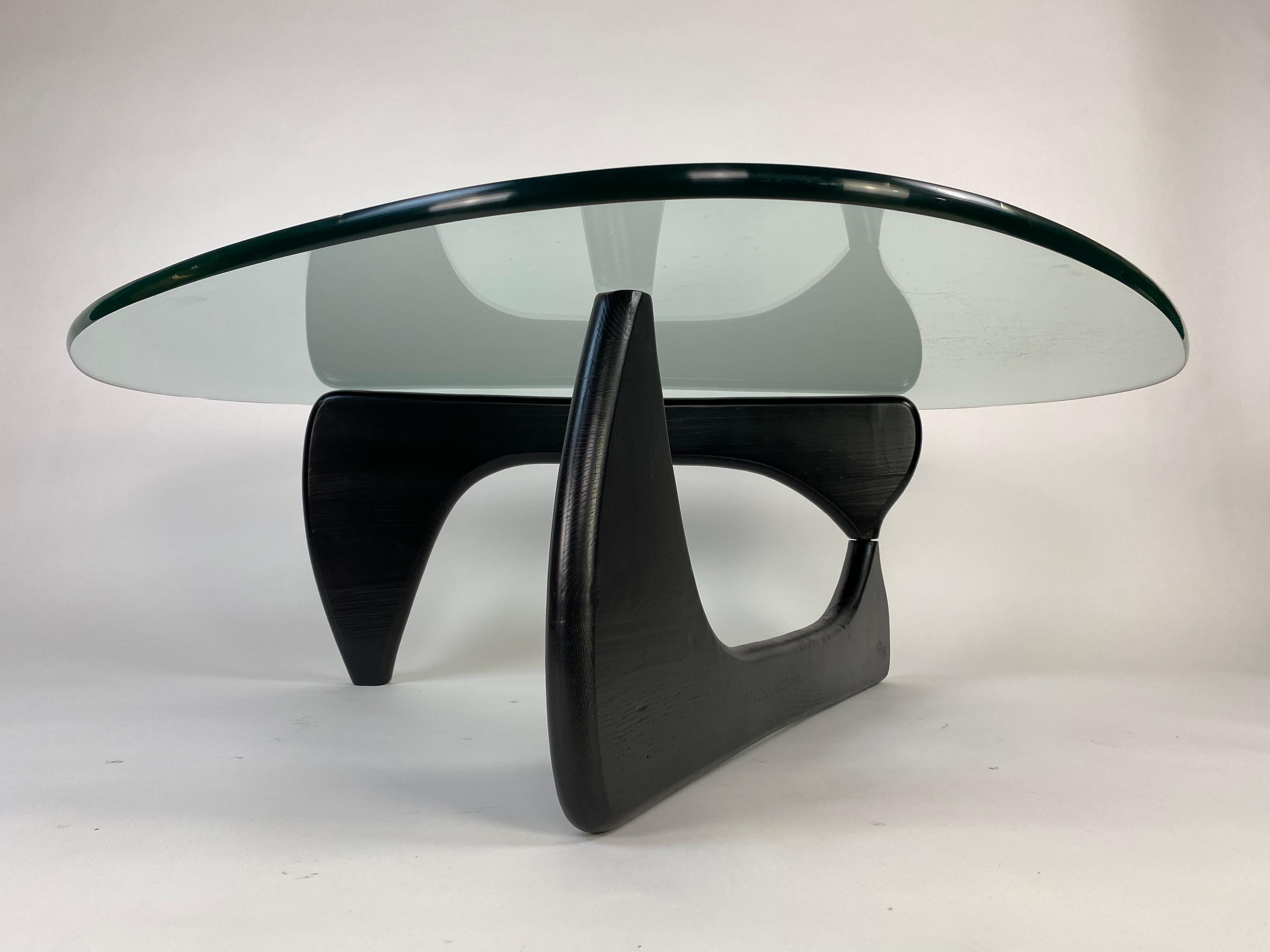 small noguchi style coffee table