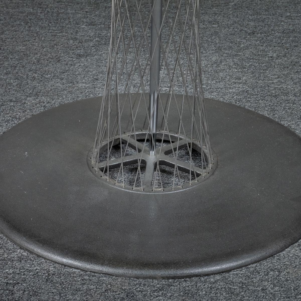 Glass top table by Antonio Citterio For Sale 1
