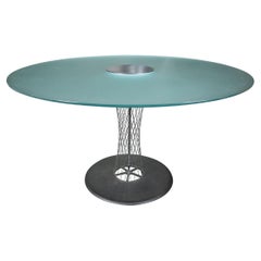Tisch mit Glasplatte von Antonio Citterio