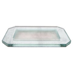 Glass Tray by Jean Luce