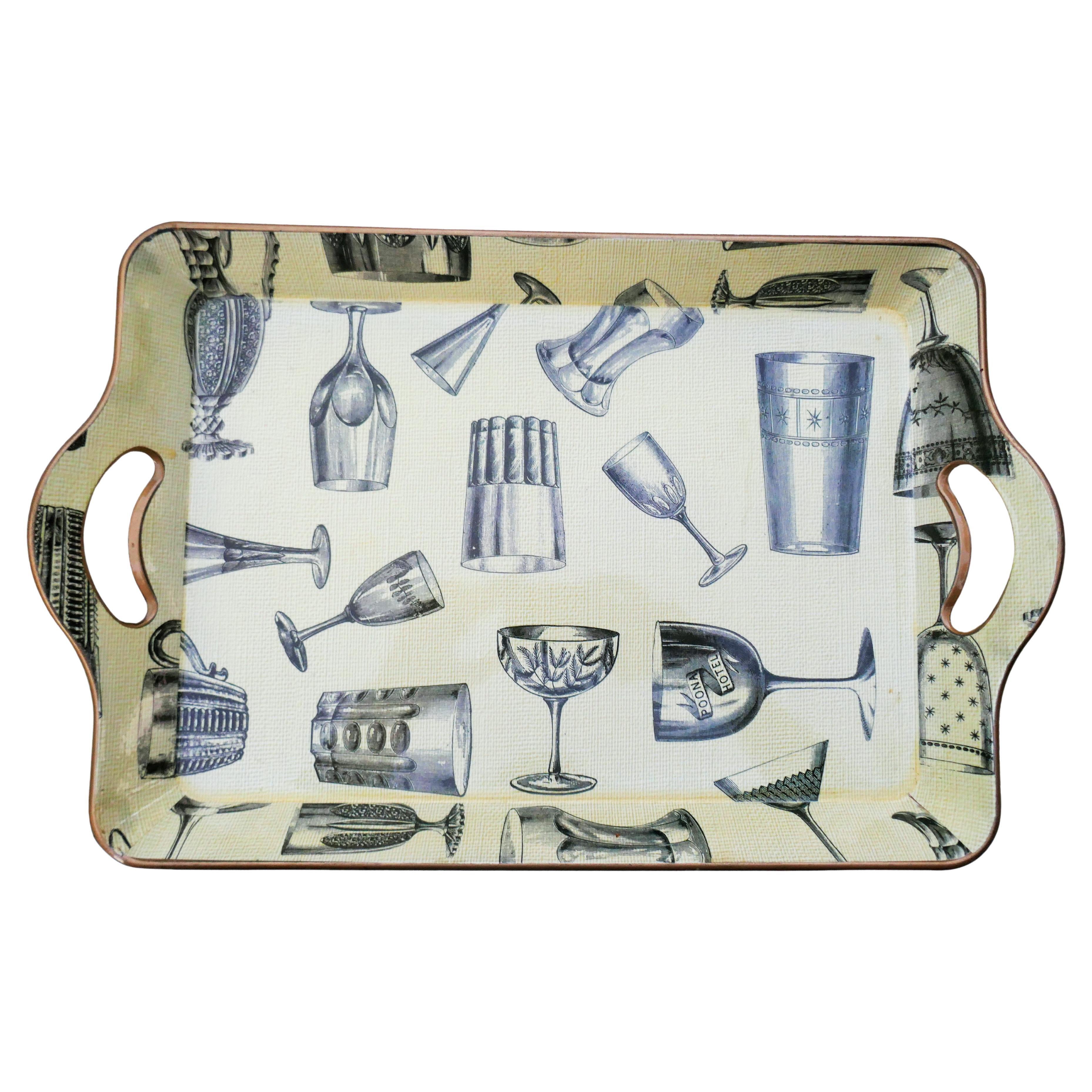 Glass tray