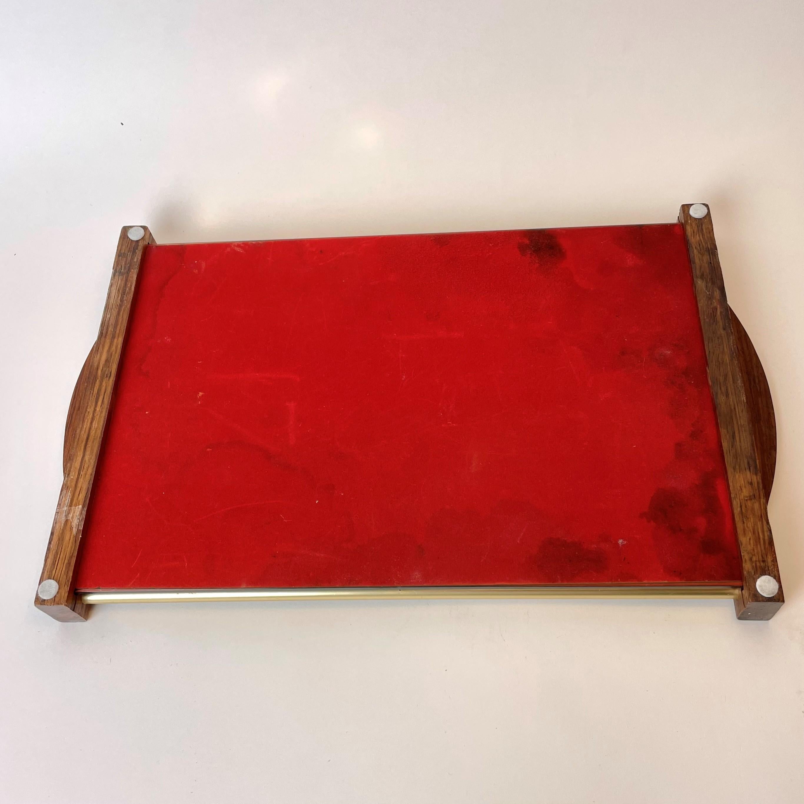 Mid-20th Century Glass Tray in Cool Art Deco from the, 1920s - 1930s For Sale