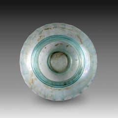 Glass Urn, Roman Period, 1st–2nd Century AD