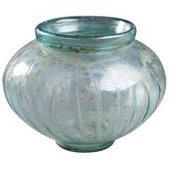 Glass Urn, Roman Period, 1st–2nd Century AD