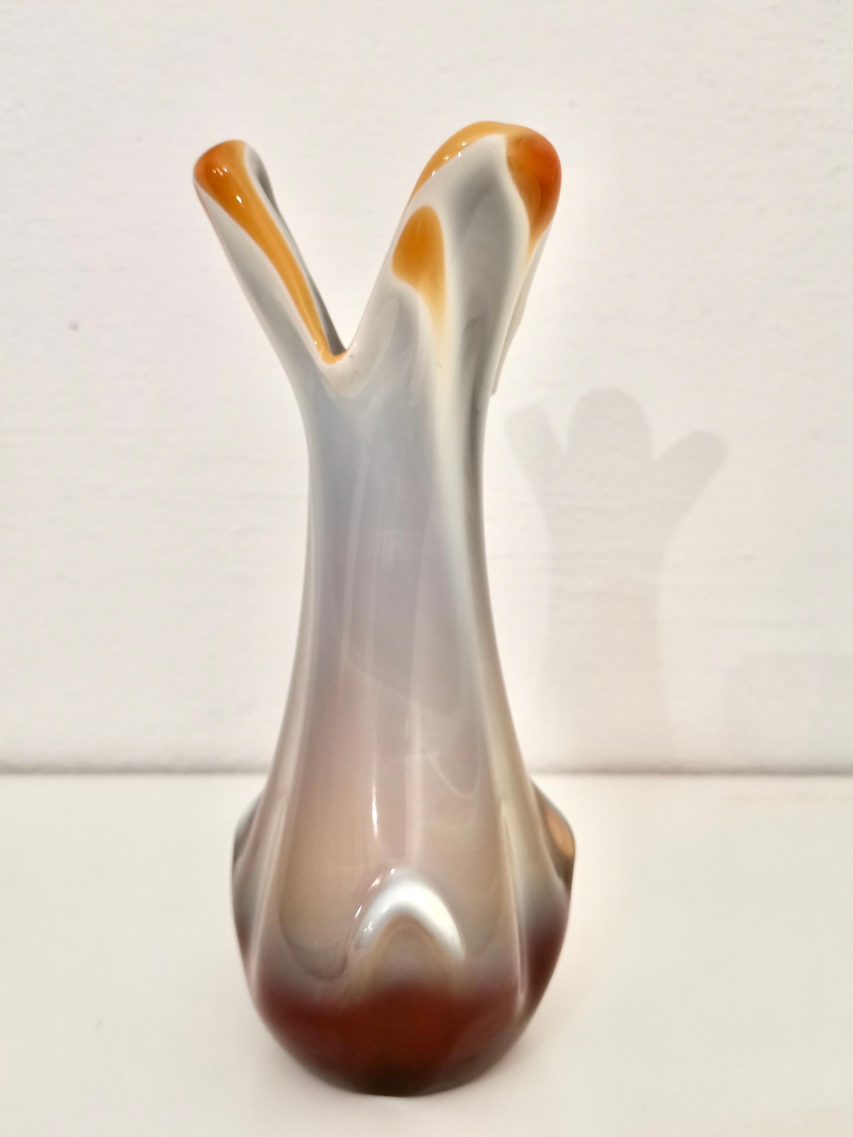 Glass vase, 1970s.

Condition: mint.