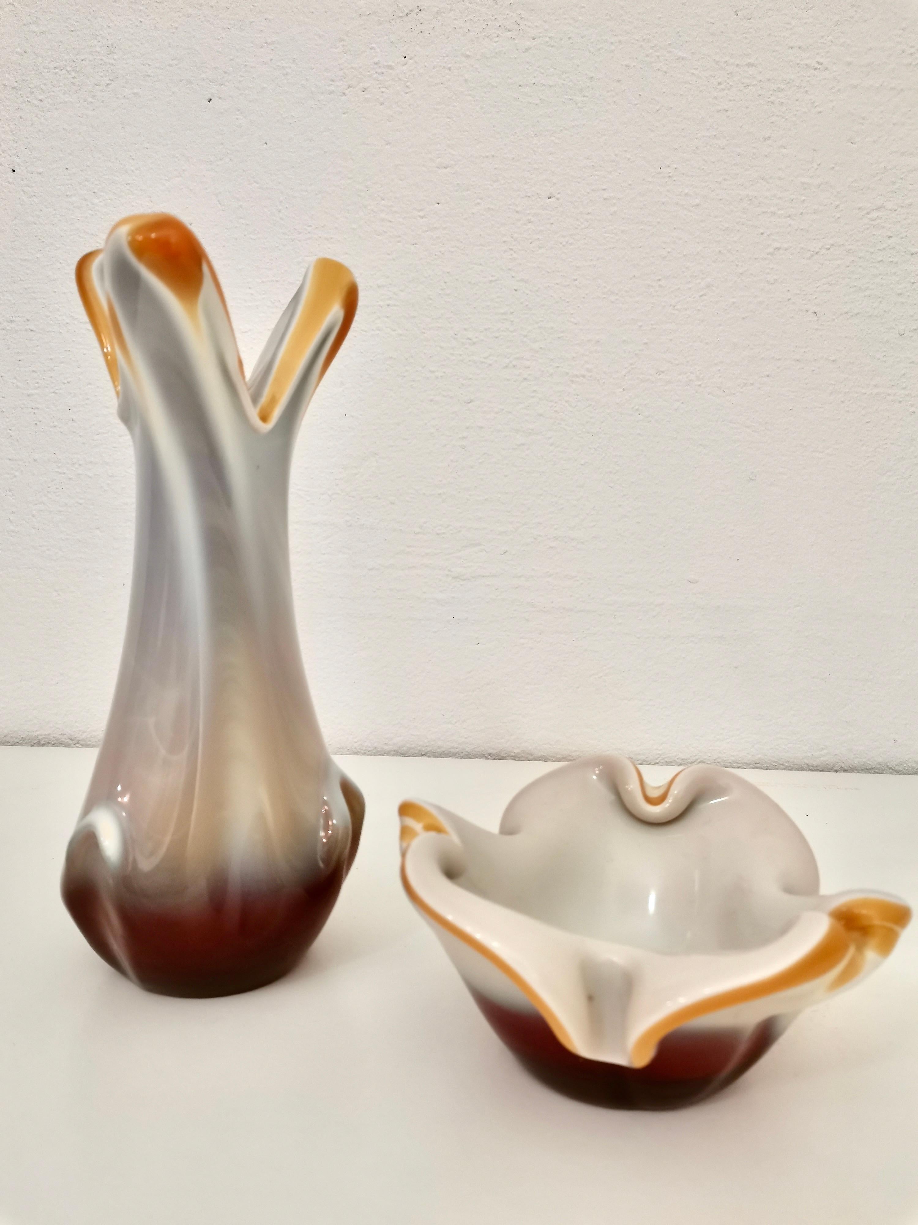 Late 20th Century Glass Vase, 1970s