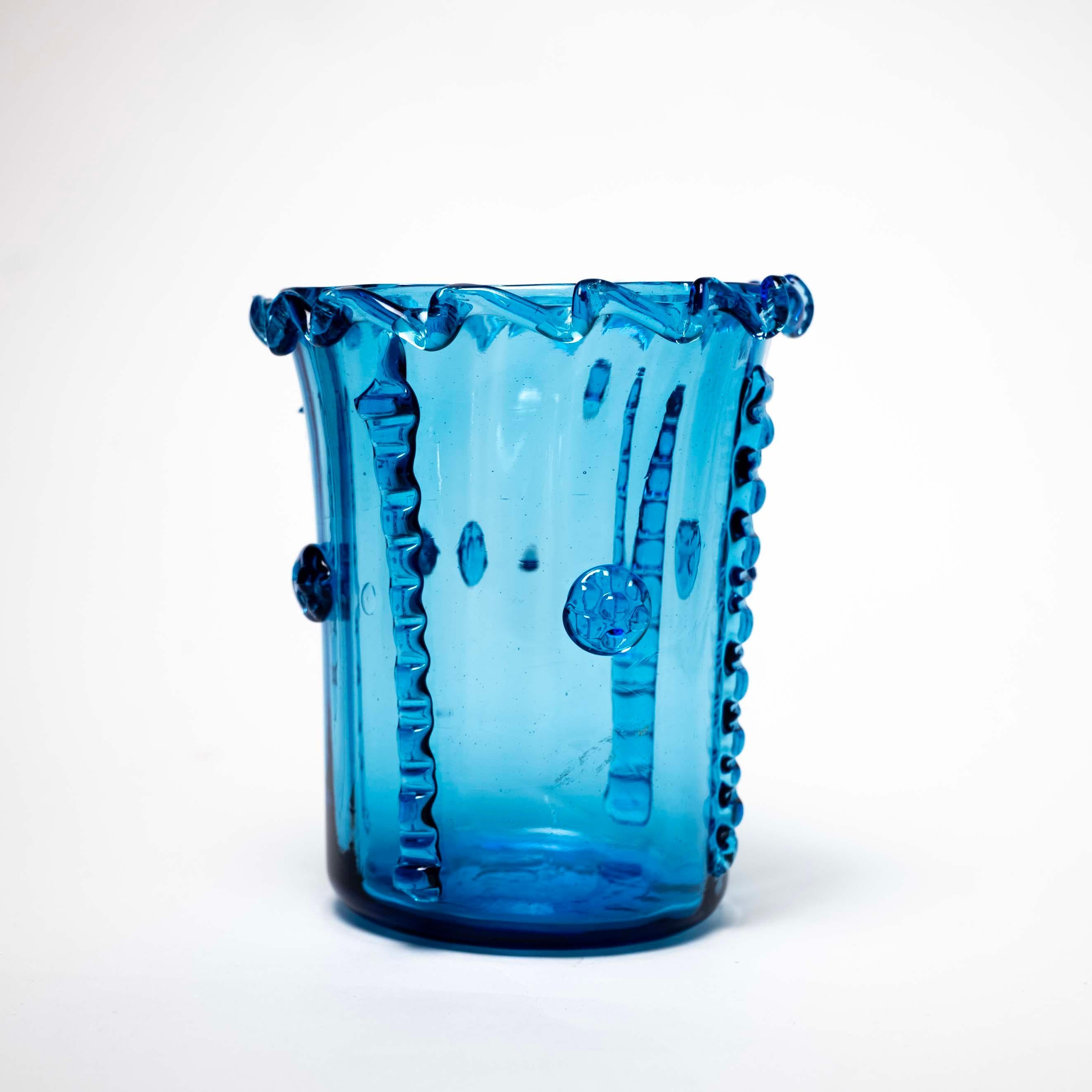 Vase en verre attribué à Edvin Ollers pour Kosta Boda, Suède, c.C. 1940 en vente 3