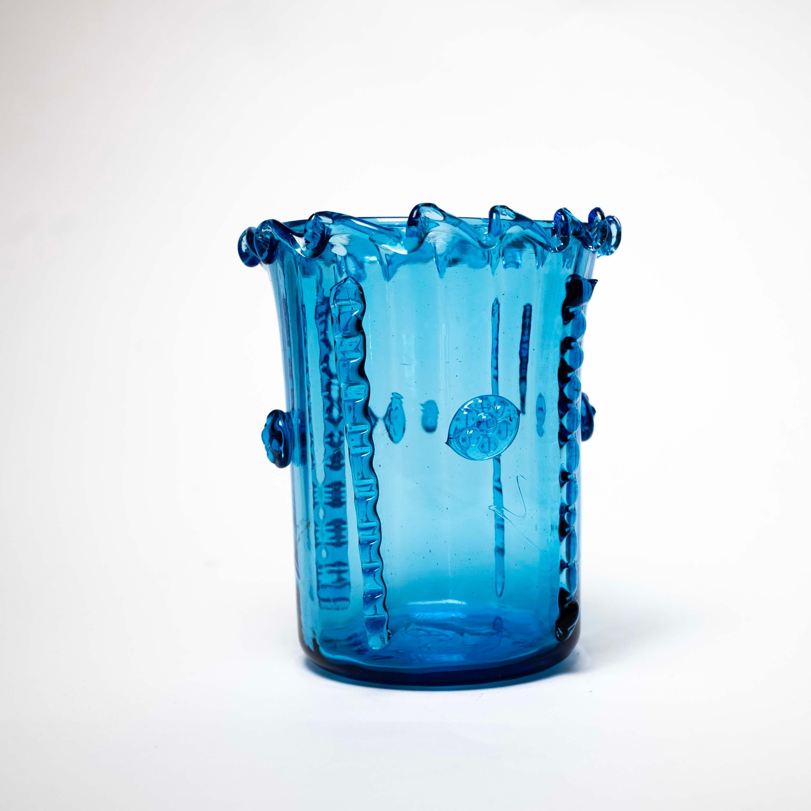Vase en verre attribué à Edvin Ollers pour Kosta Boda, Suède, c.C. 1940 en vente 4