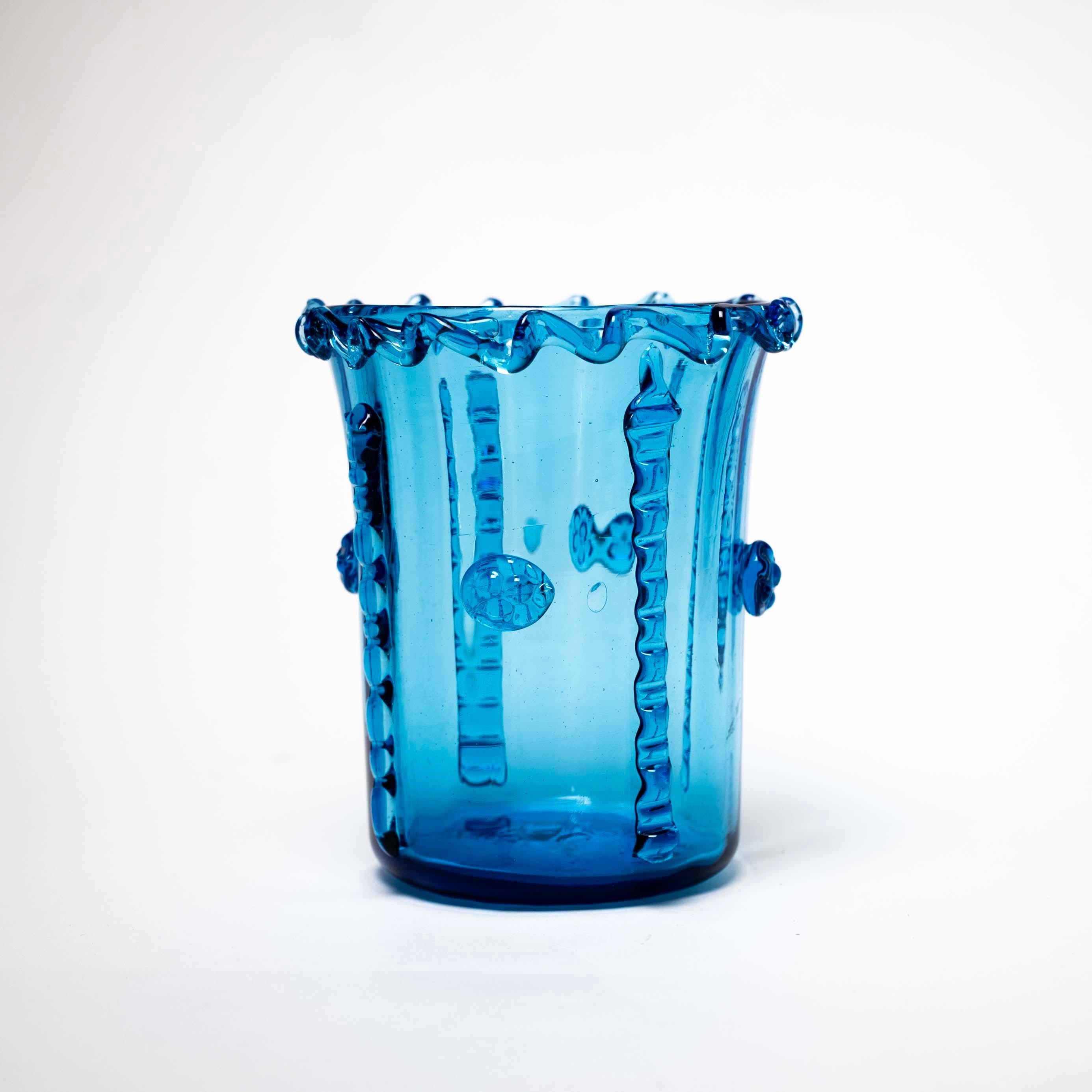 Suédois Vase en verre attribué à Edvin Ollers pour Kosta Boda, Suède, c.C. 1940 en vente