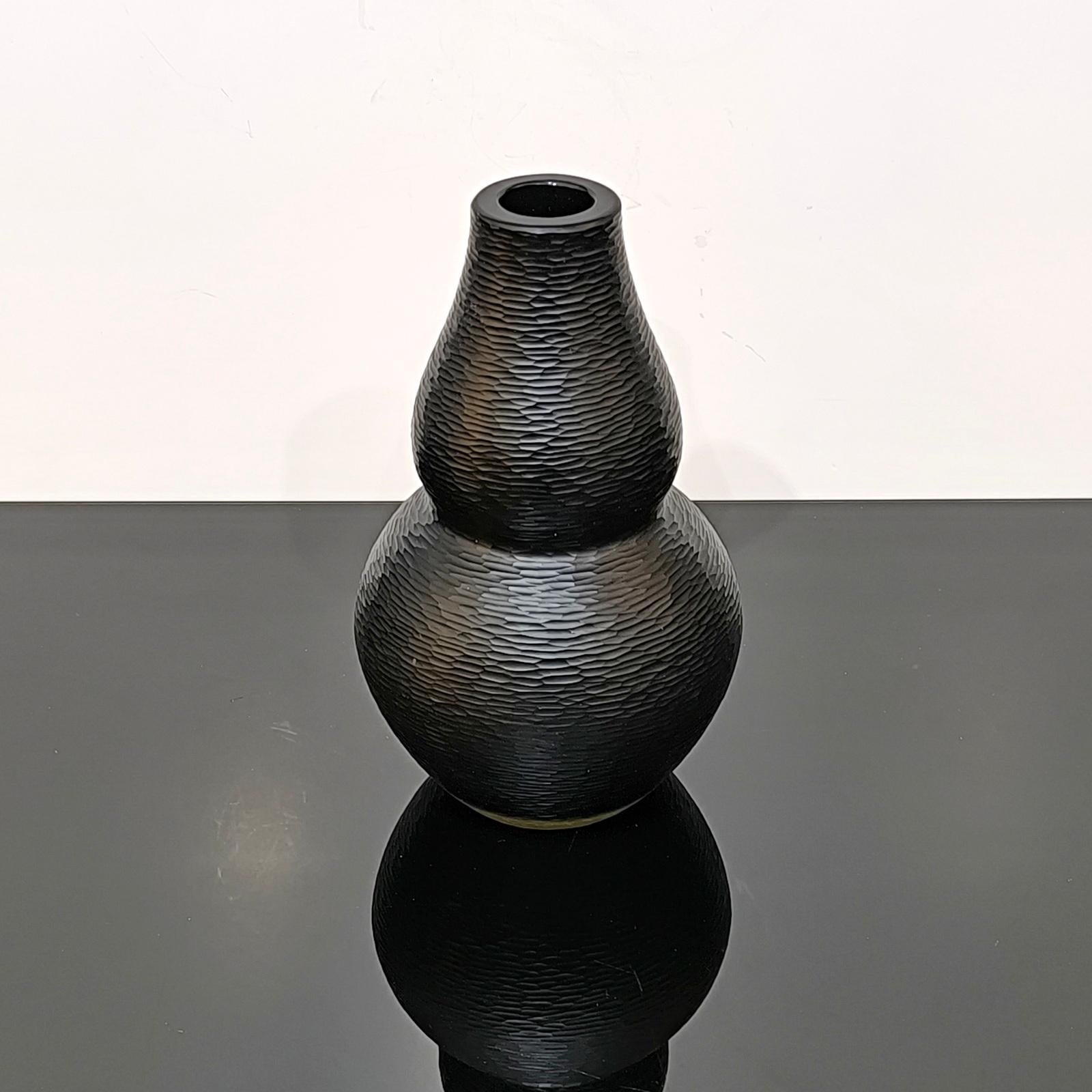 Intagliato Vaso in vetro 